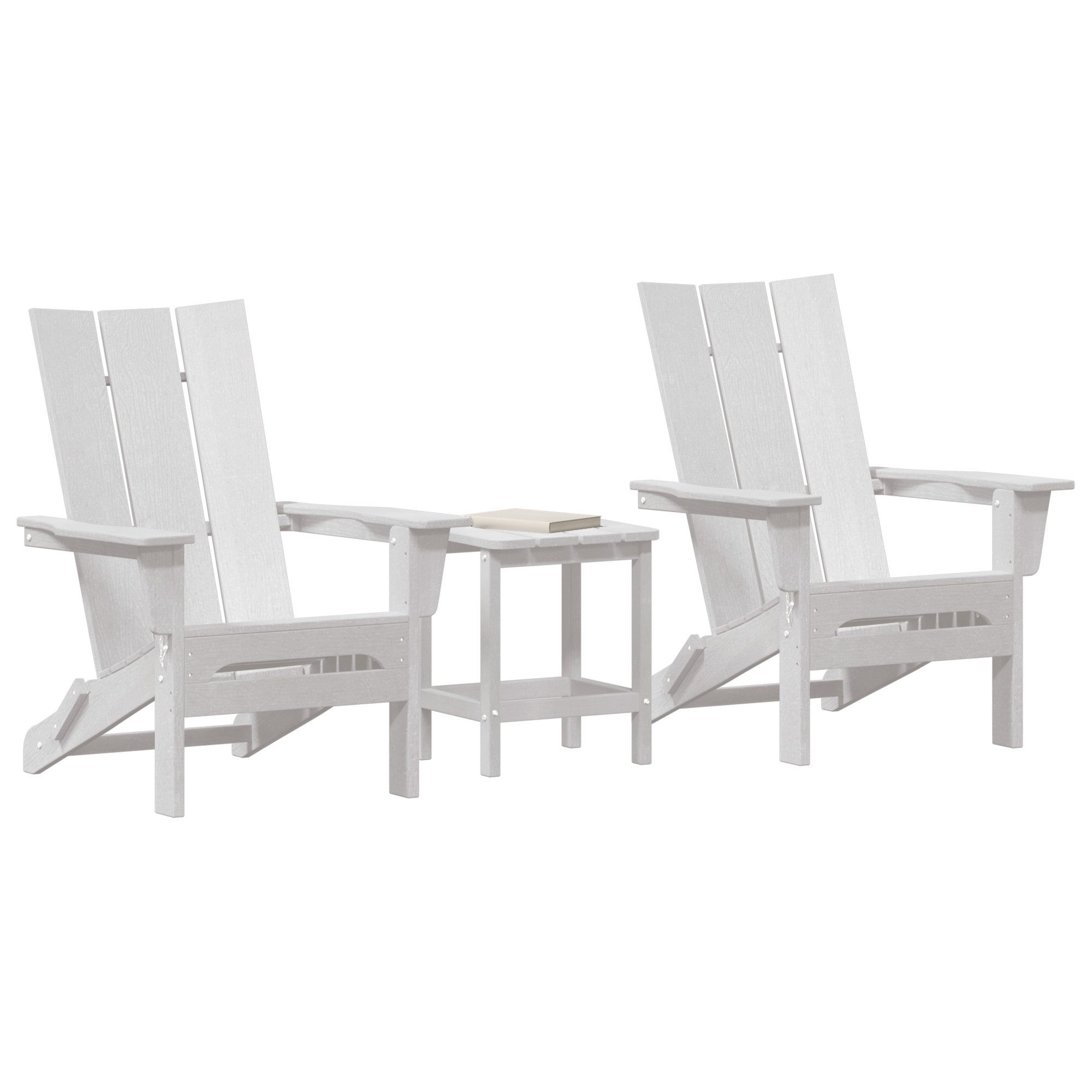 vidaXL Gartenstuhl 3-teiliges Garten Lounge Set günstig online kaufen