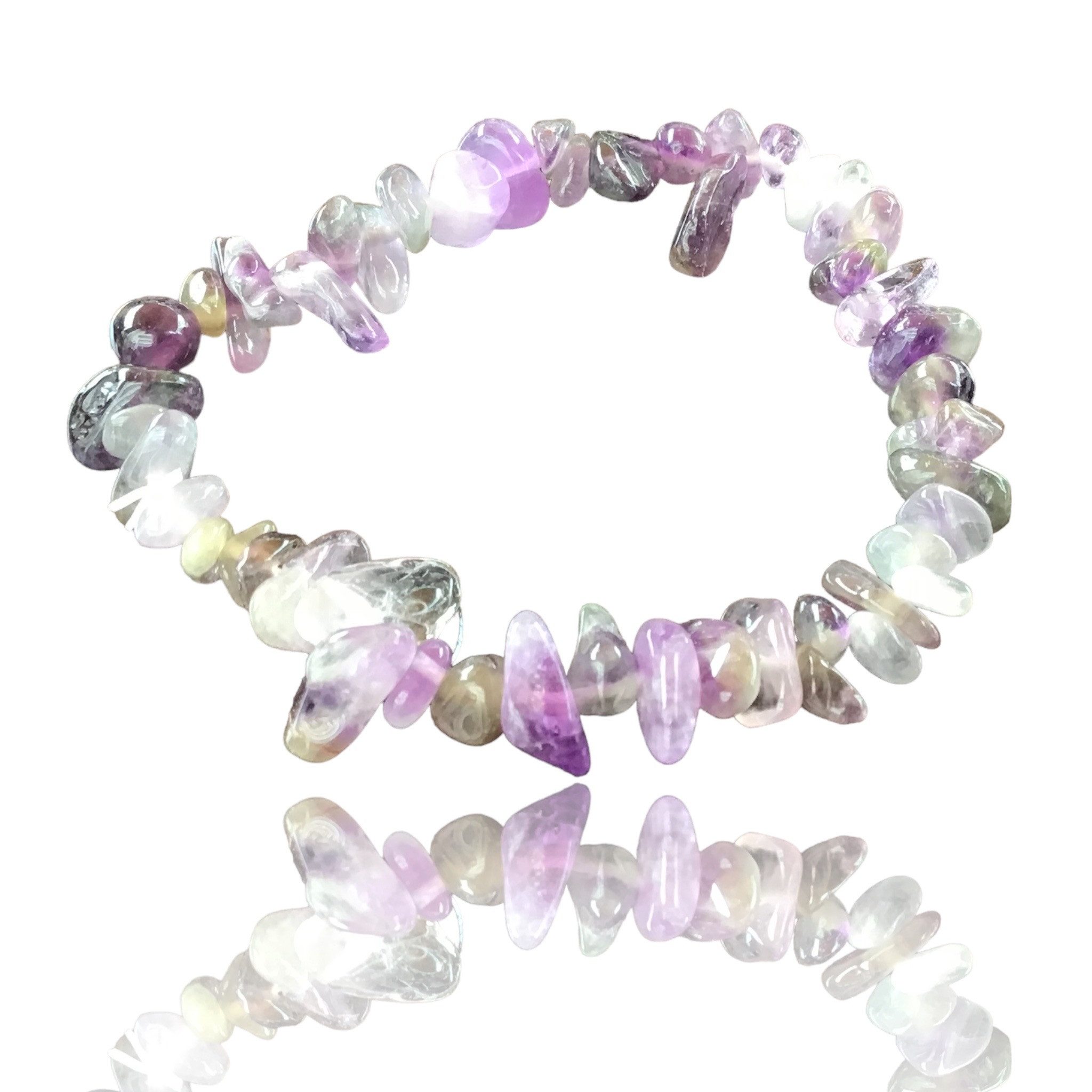 Steinfixx® Armband Amethyst Splitterarmband - Edelstein günstig online kaufen