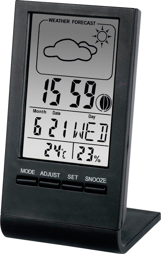 【Fachgeschäft】 Hama LCD-Thermo-/Hygrometer "TH-100" Innenwetterstation