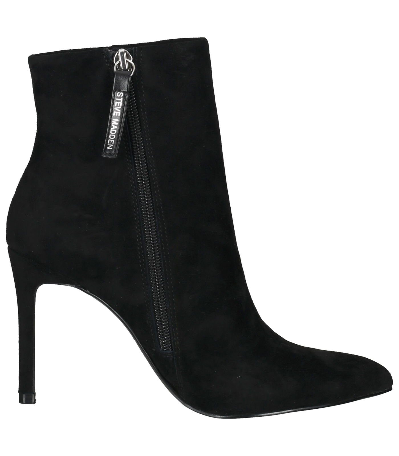 Leder MADDEN Schwarz Stiefelette STEVE High-Heel-Stiefelette