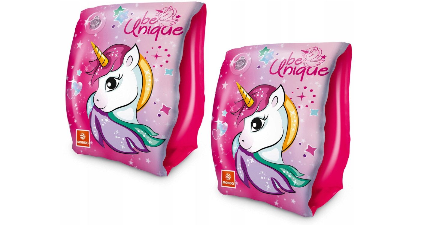 Schwimmflügel Unicorn Schwimmflügel Kinder PVC Sicher Badespaß Lernen 15x14cm
