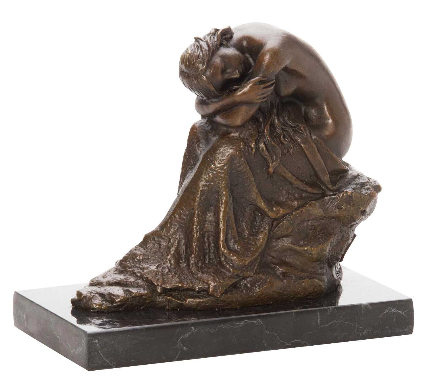 Bronze Bronzeskulptur Erotik Akt Skulptur Kunst Bronzestatue Aubaho Frau Ant erotische