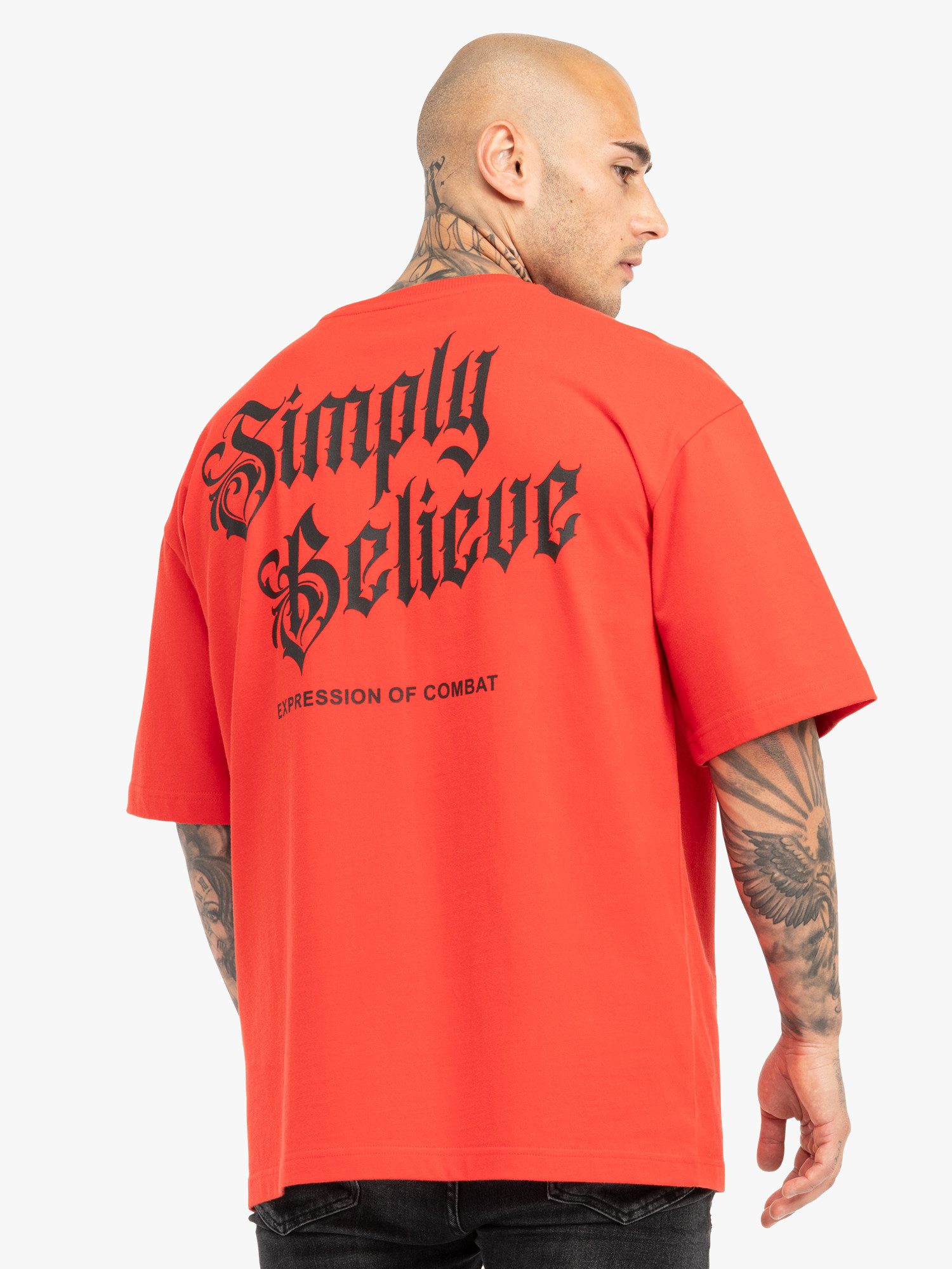 Oversize-Shirt SIMPLY BELIEVE