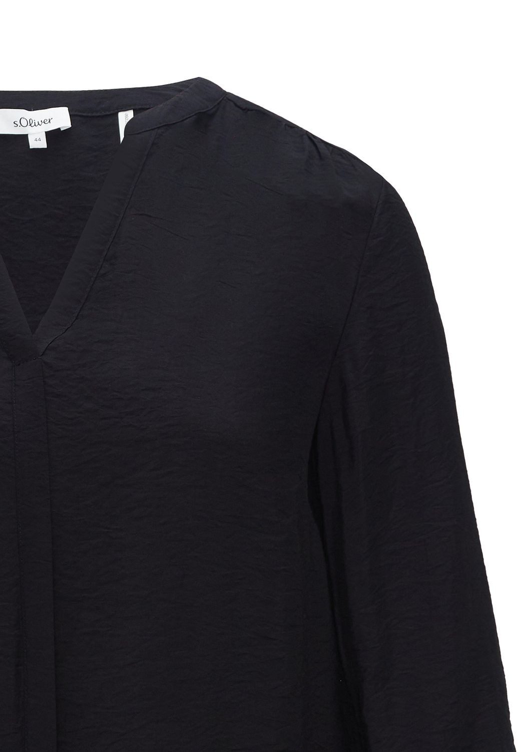 s.Oliver Druckbluse CURVE (1-tlg) langarm, Tunika-Ausschnitt – Bild 5 von 5
