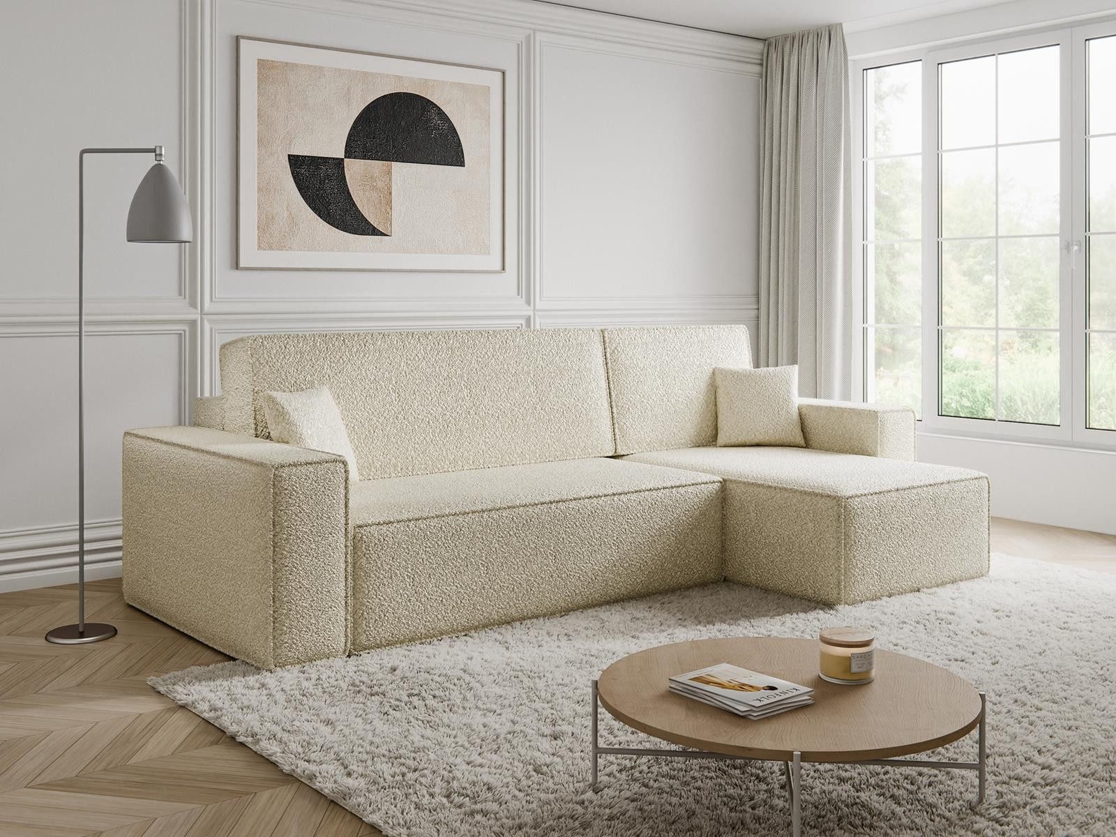 Compleo Ecksofa Schlafsofa 244 cm, L-Form, günstig online kaufen