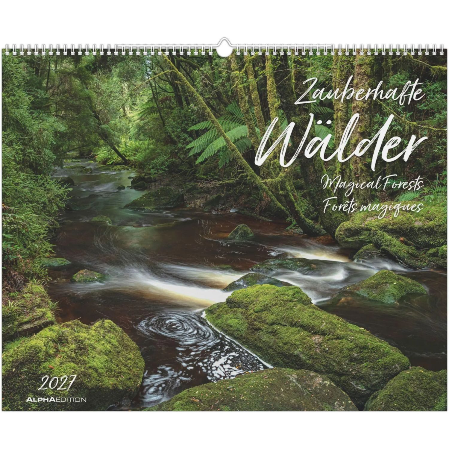 Wandkalender Zauberhafte Wälder 2027