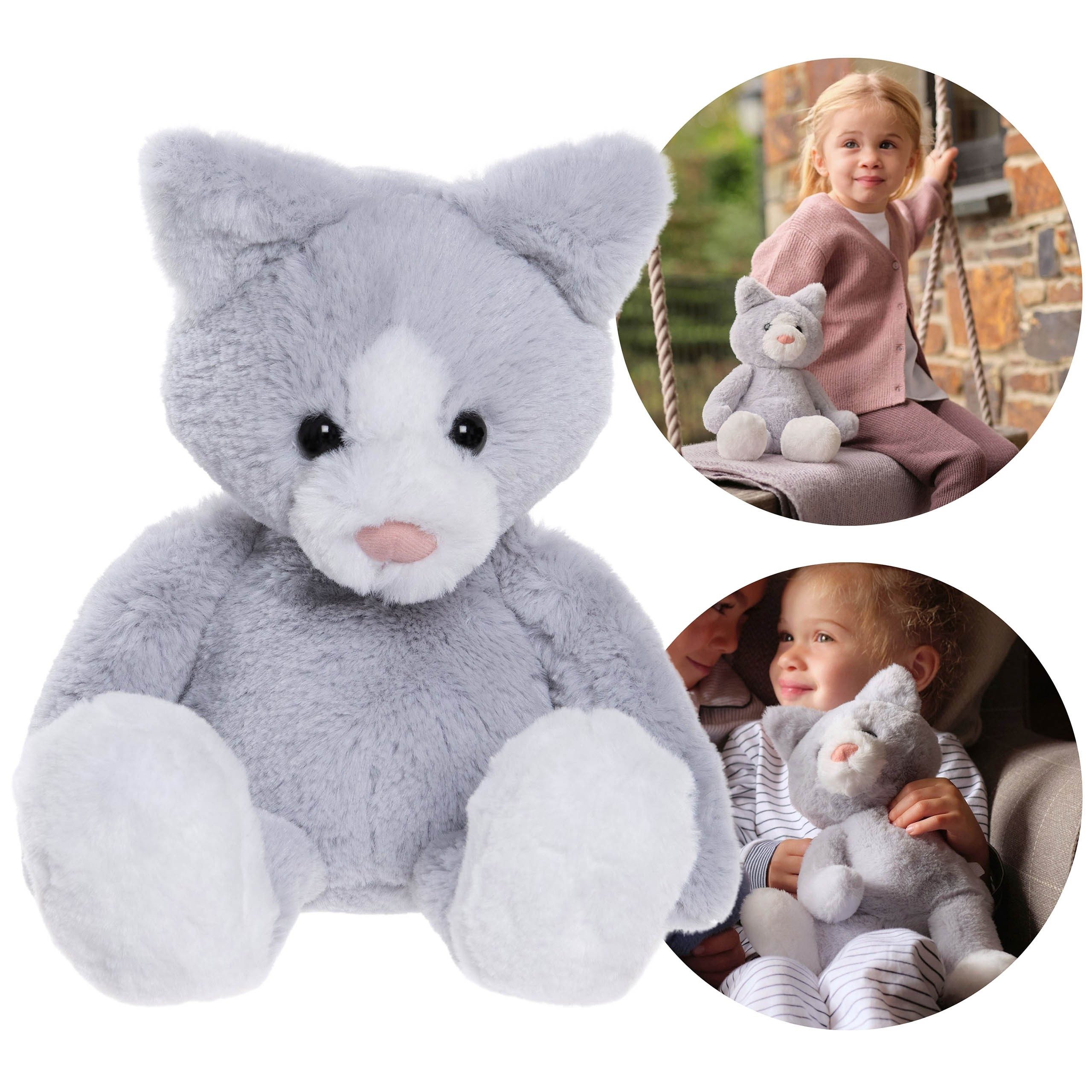 Kuscheltier Charlie Bears, Maskottchen Puddy die Katze, der Bear&Me-Serie, 29 cm