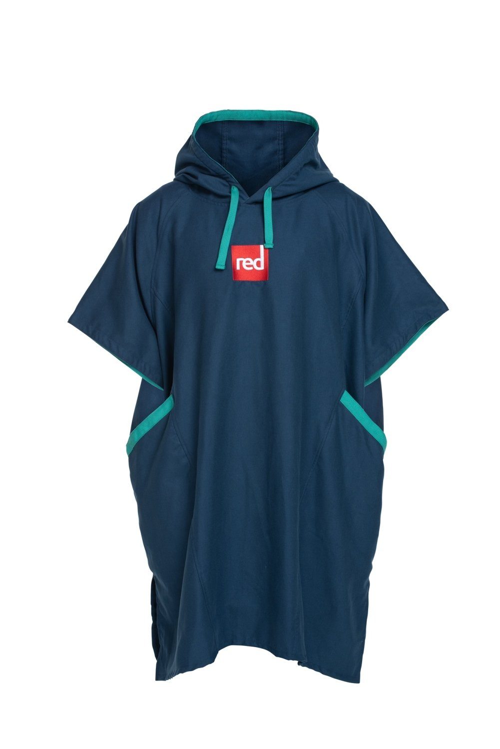 Robe Paddle Co Dry Badeponcho Poncho Blue Navy Paddle Quick Unisex Change Red Red