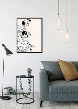 Komar Poster 101 Dalmatiner Playing, Disney (1 St), Kinderzimmer, Schlafzimmer, Wohnzimmer