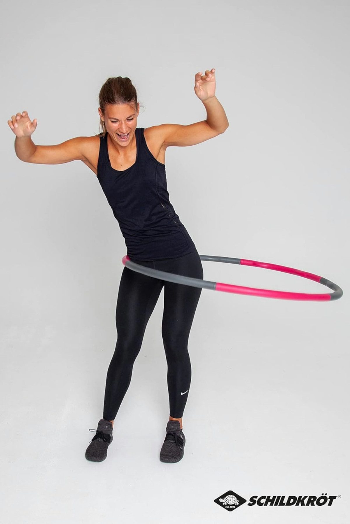 Schildkröt Hula-Hoop-Reifen Fitness Hula-Hoop, mit Massagewellen