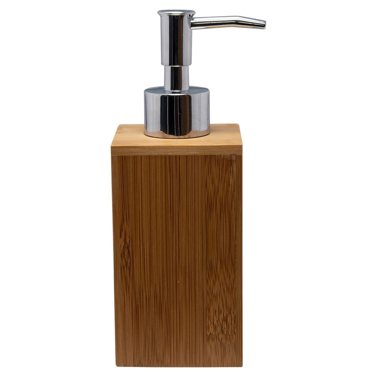 HIT Trading Seifenspender NEWLINE, 250 ml, Braun, Bambus, Nachfüllbar, Pump günstig online kaufen