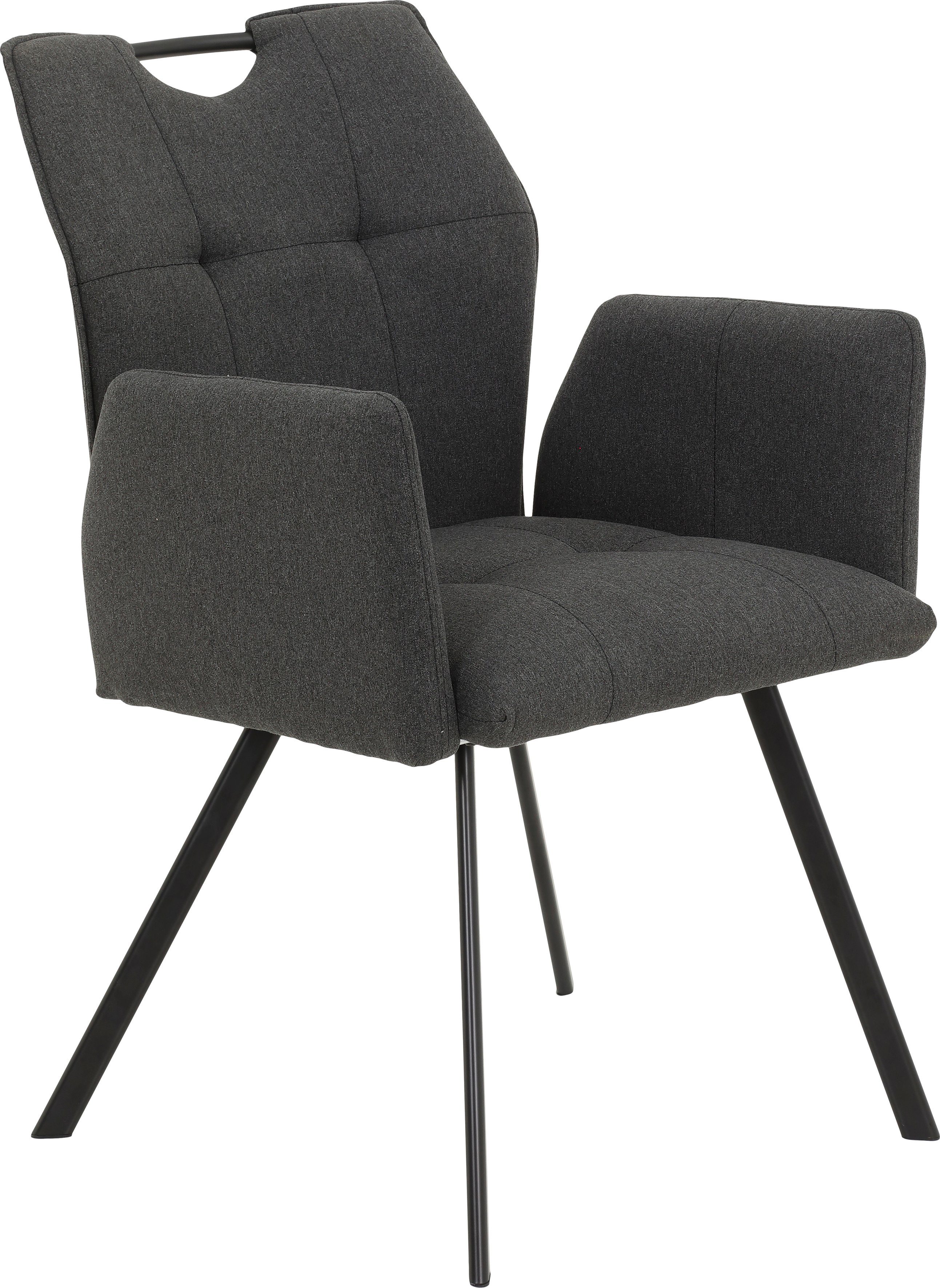 HELA Armlehnstuhl VENUS (Set, 4 St), 120 Kg Belastbarkeit, zertifizierter nachhaltiger Bezug | Stühle