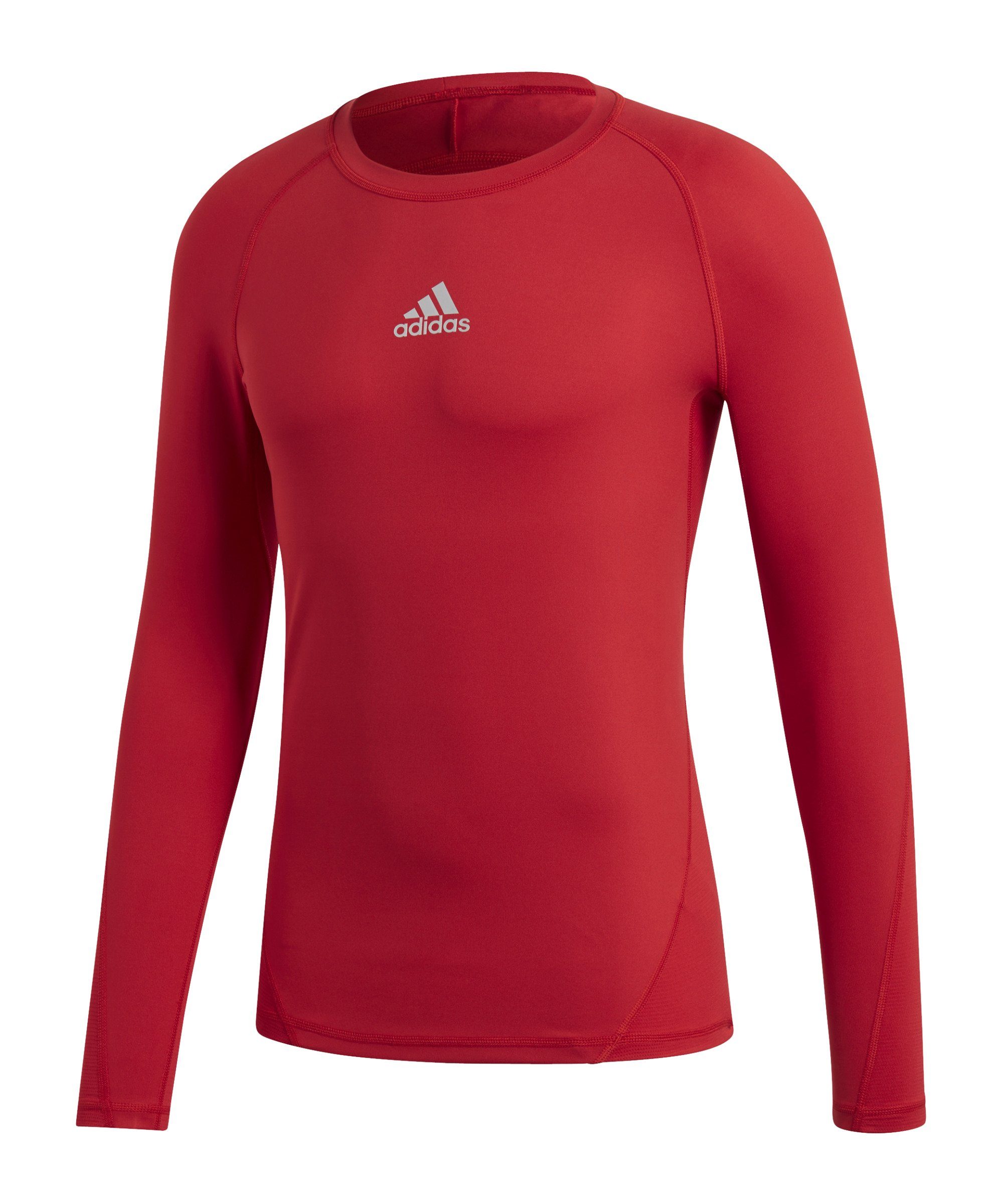 adidas Performance Funktionsshirt Alphaskin Sport Shirt Longsleeve default rot