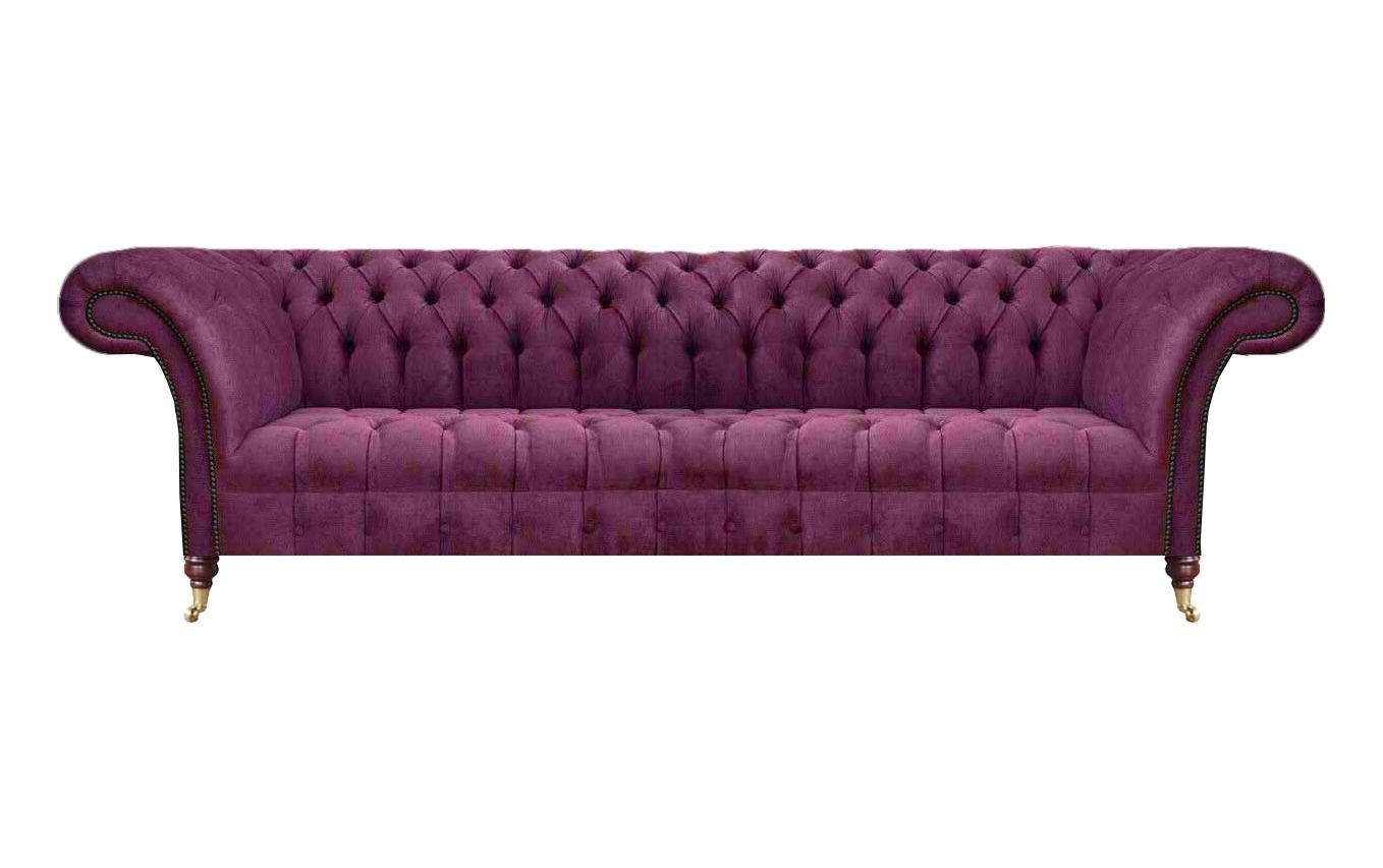 Xlmoebel Big-Sofa Hochwertiges Stoffmöbel Viersitzer-Sofa Wohnzimmer Polsterung, Hergestellt in Europa