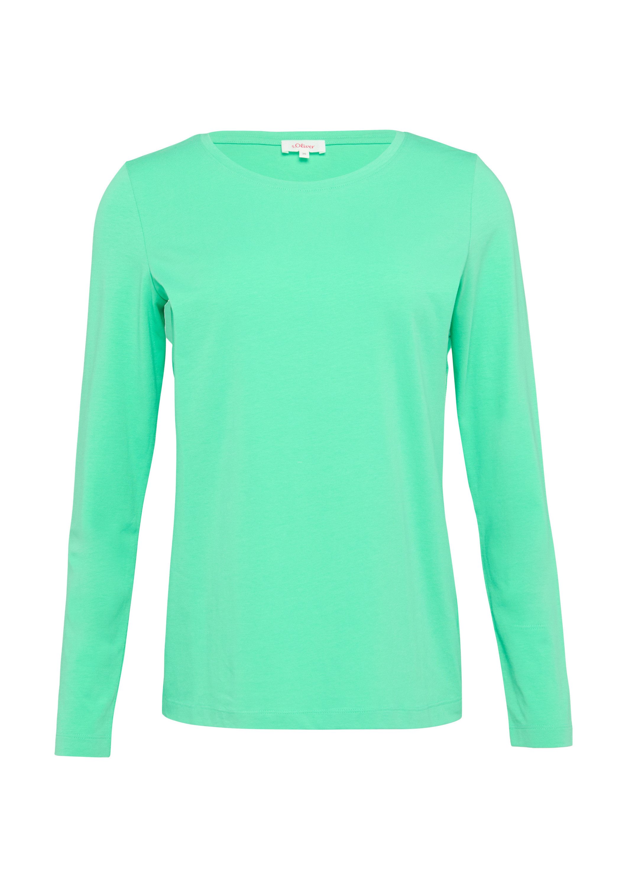 s.Oliver Langarmshirt T-Shirt Longsleeve im Slim günstig online kaufen