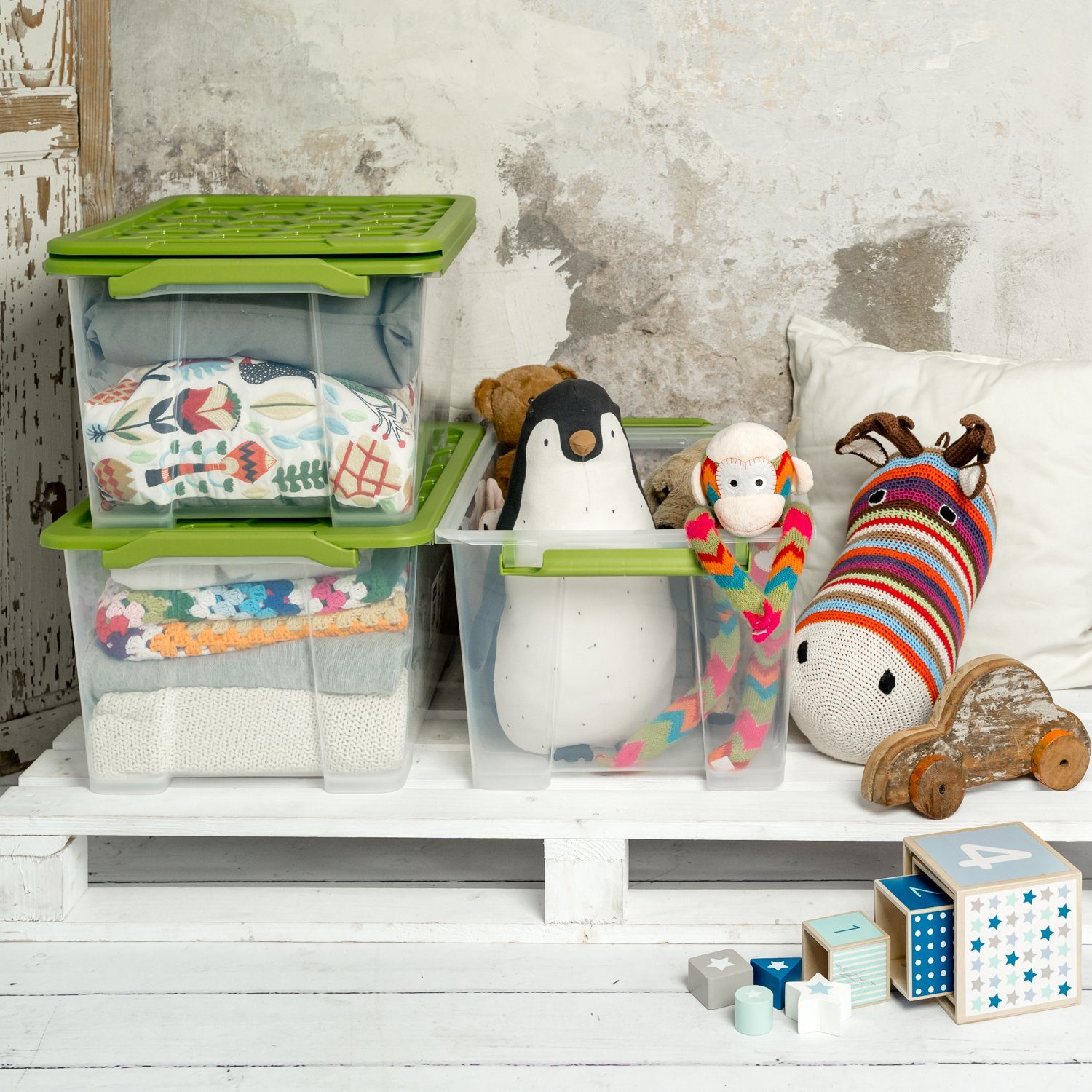 ROTHO Aufbewahrungsbox Evo Safe Keeping 3er-Set günstig online kaufen