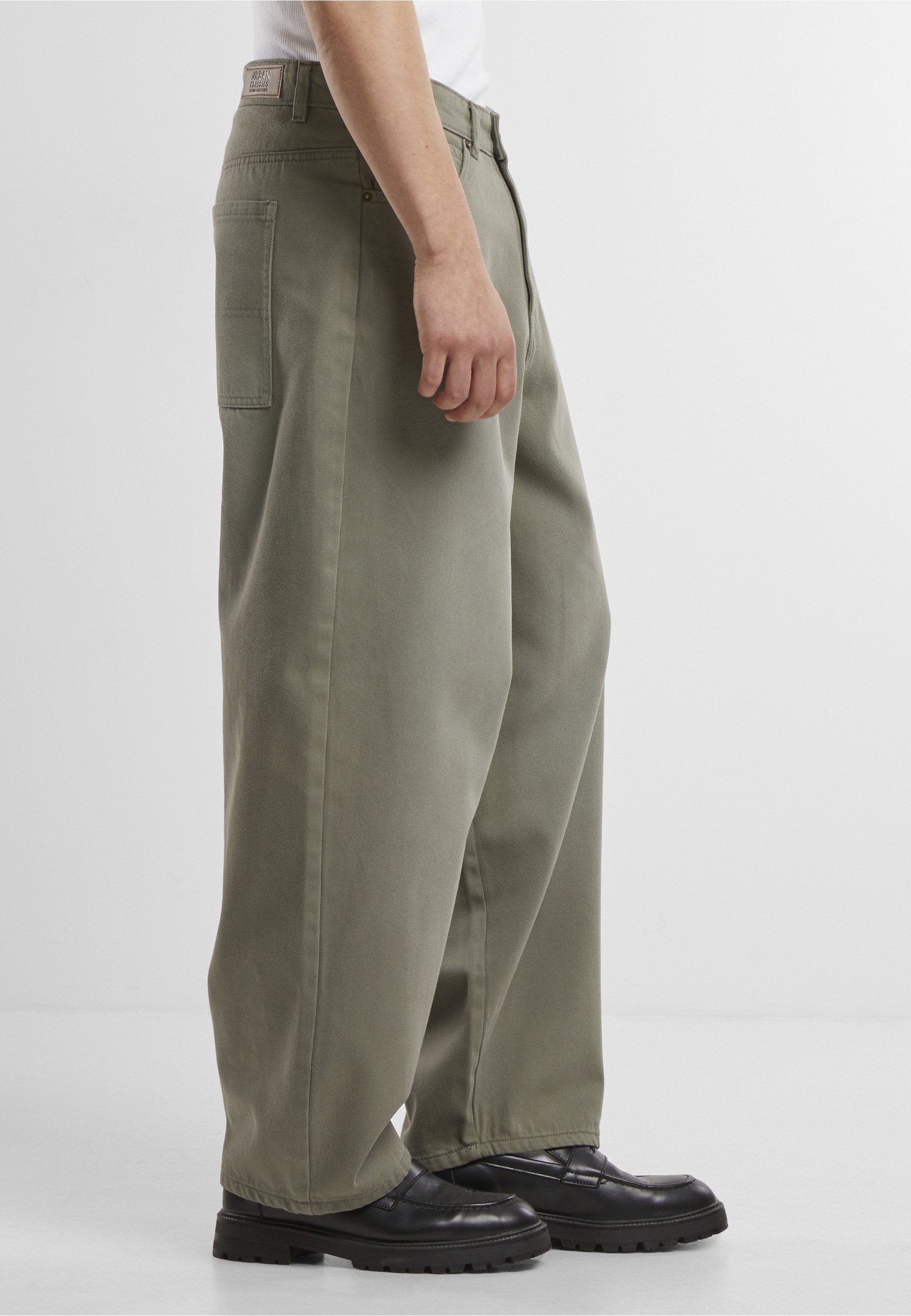URBAN CLASSICS Bequeme Jeans Urban Classics Tapered Heavy Ounce Baggy Jeans