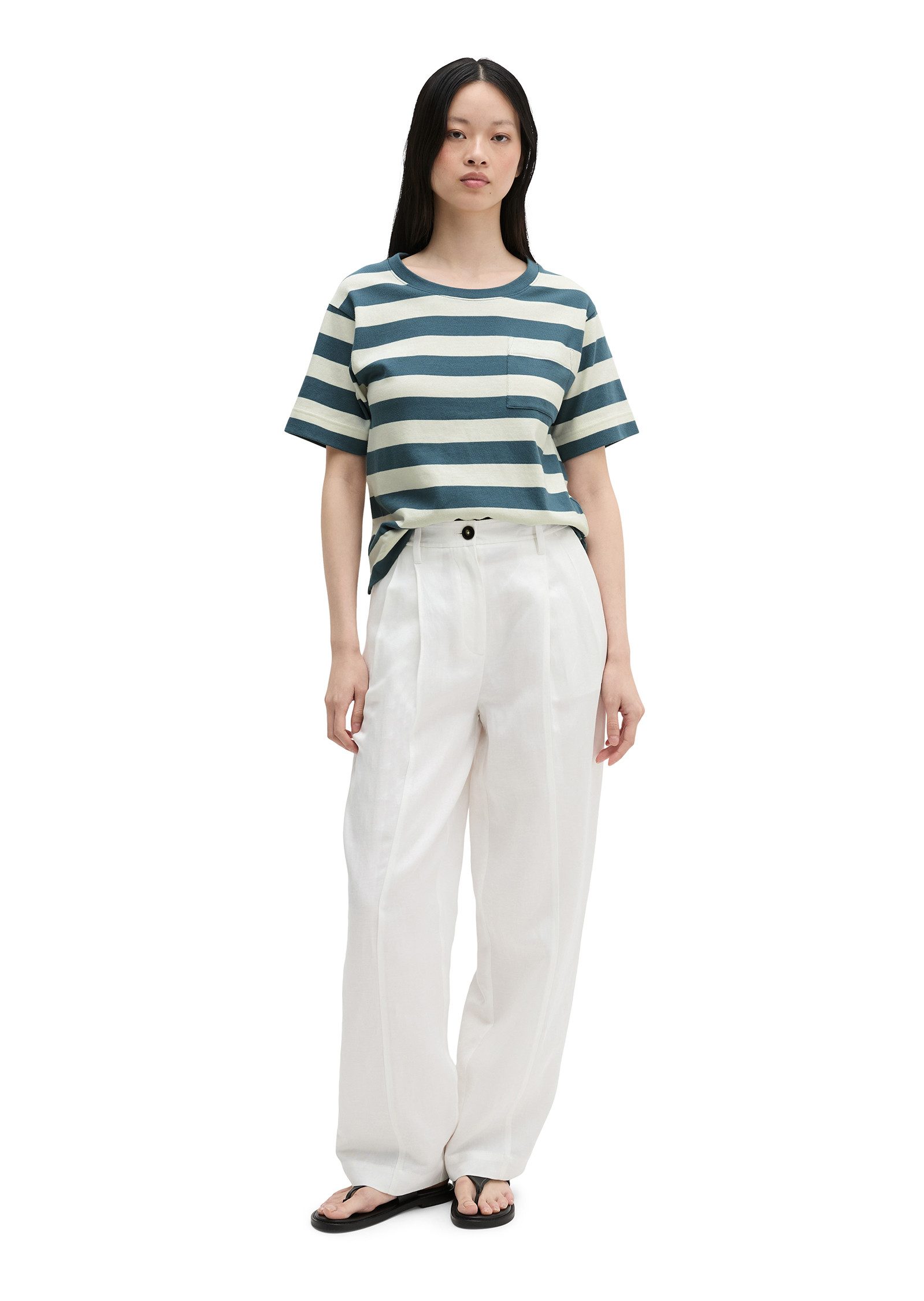 Marc O'Polo T-Shirt aus weichem Single Jersey – Bild 5 von 5