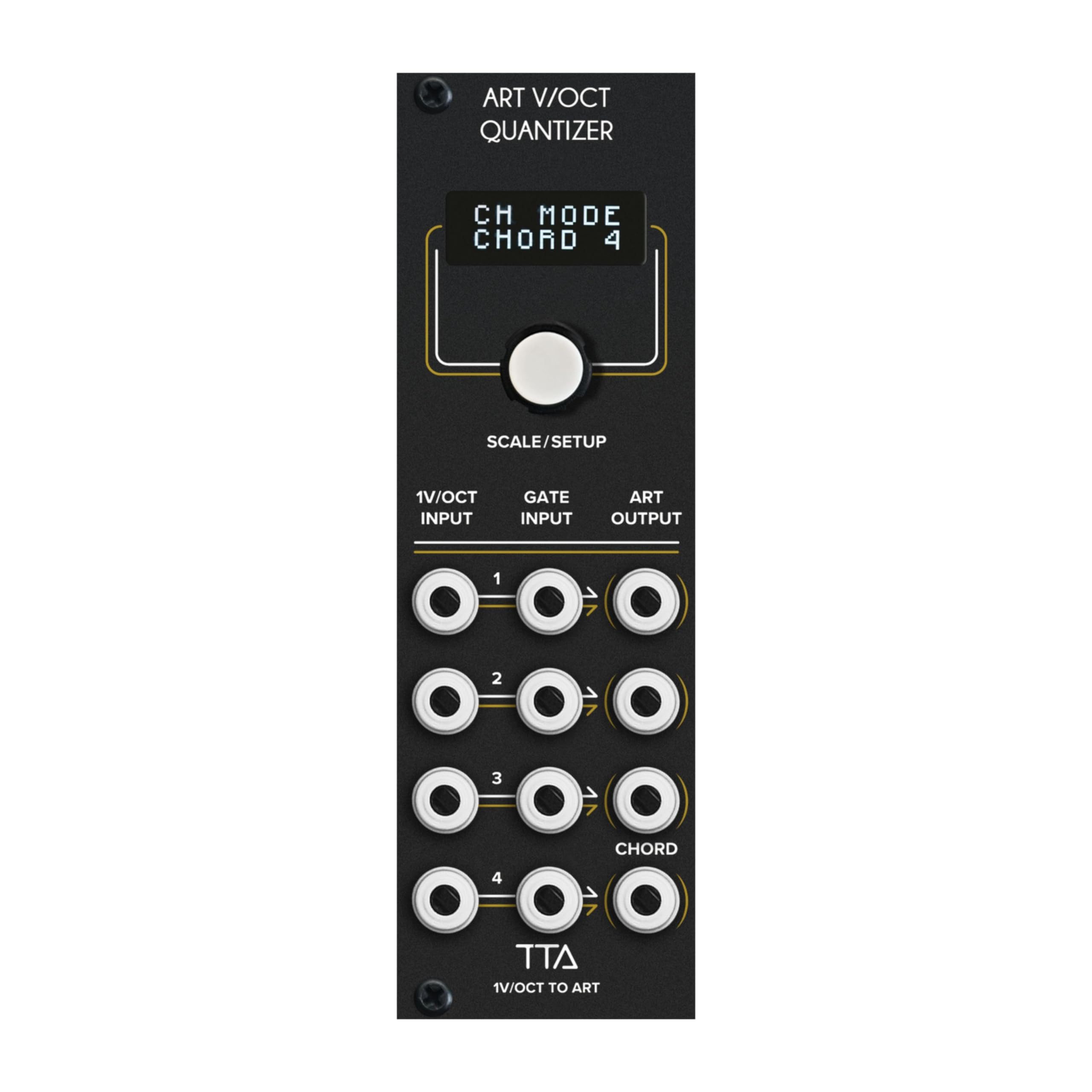 Tiptop Audio Synthesizer (Modular Synthesizer, Diverse Module), ART V/Oct Quantizer Quad ART Quantizer - Modular Synthesizer