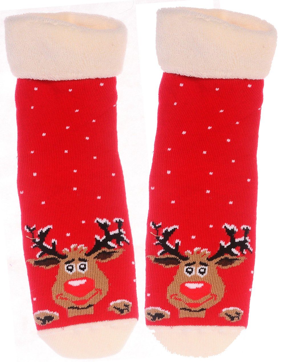 Martinex Thermosocken Socken 38 weihnachtlich Weihnachtssocken Weihnachten warme 39 warm 42 weich 35