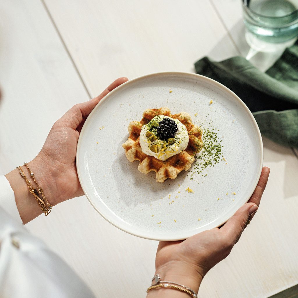 like. by Villeroy & Boch Frühstücksteller Crafted Frühstücksteller, (1 St), Premium Porcelain, 1 Stck, mikrowellensicher,spülmaschinenfest, Made i