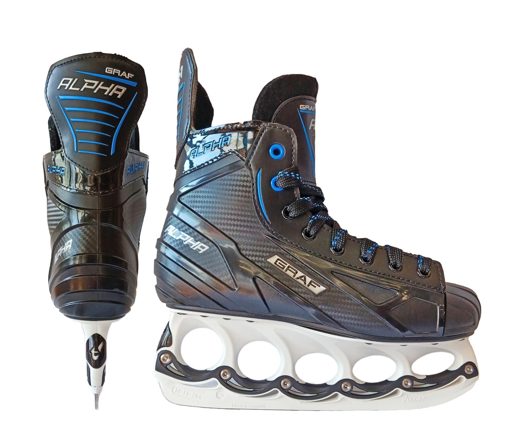 Graf Schlittschuhe Schlittschuhe Graf Alpha T-Blade S22 39