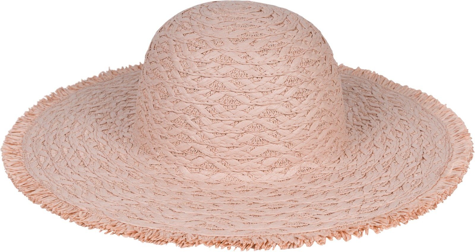 styleBREAKER Sonnenhut Papierstroh Sonnenhut Geflochten (1-St) günstig online kaufen