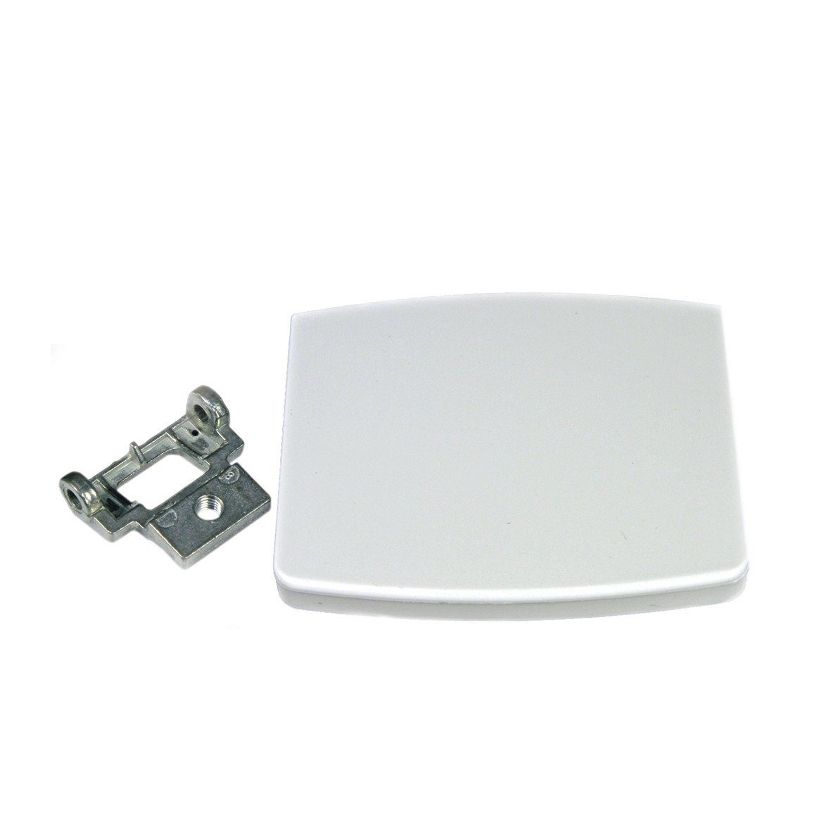 easyPART Türgriff wie Bauknecht 481231028224 Türgriff Griff weiß, Waschmaschine