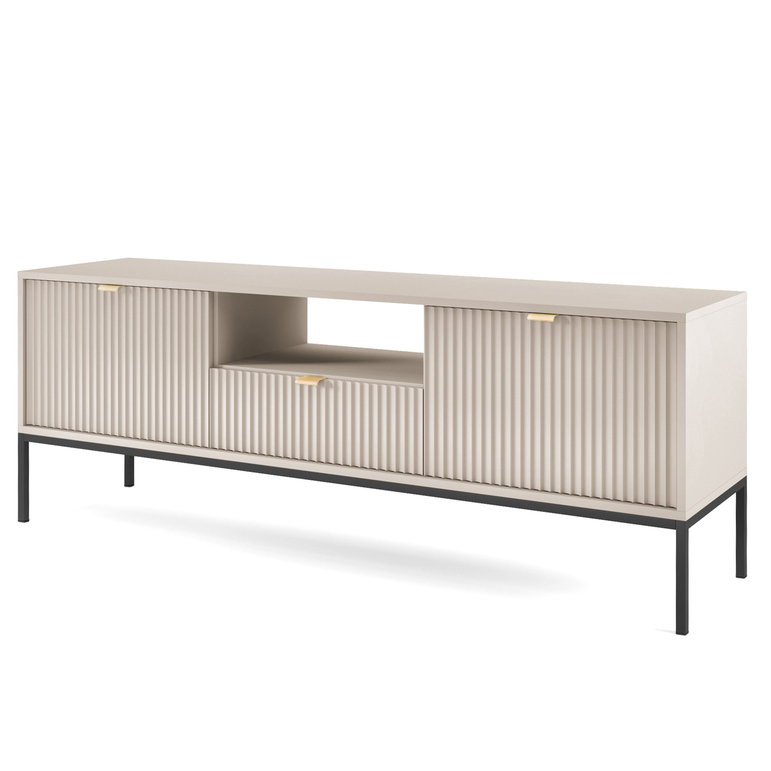 Masseno Lowboard Masseno TV-Schrank STELLARE 154x39x56 cm gelb