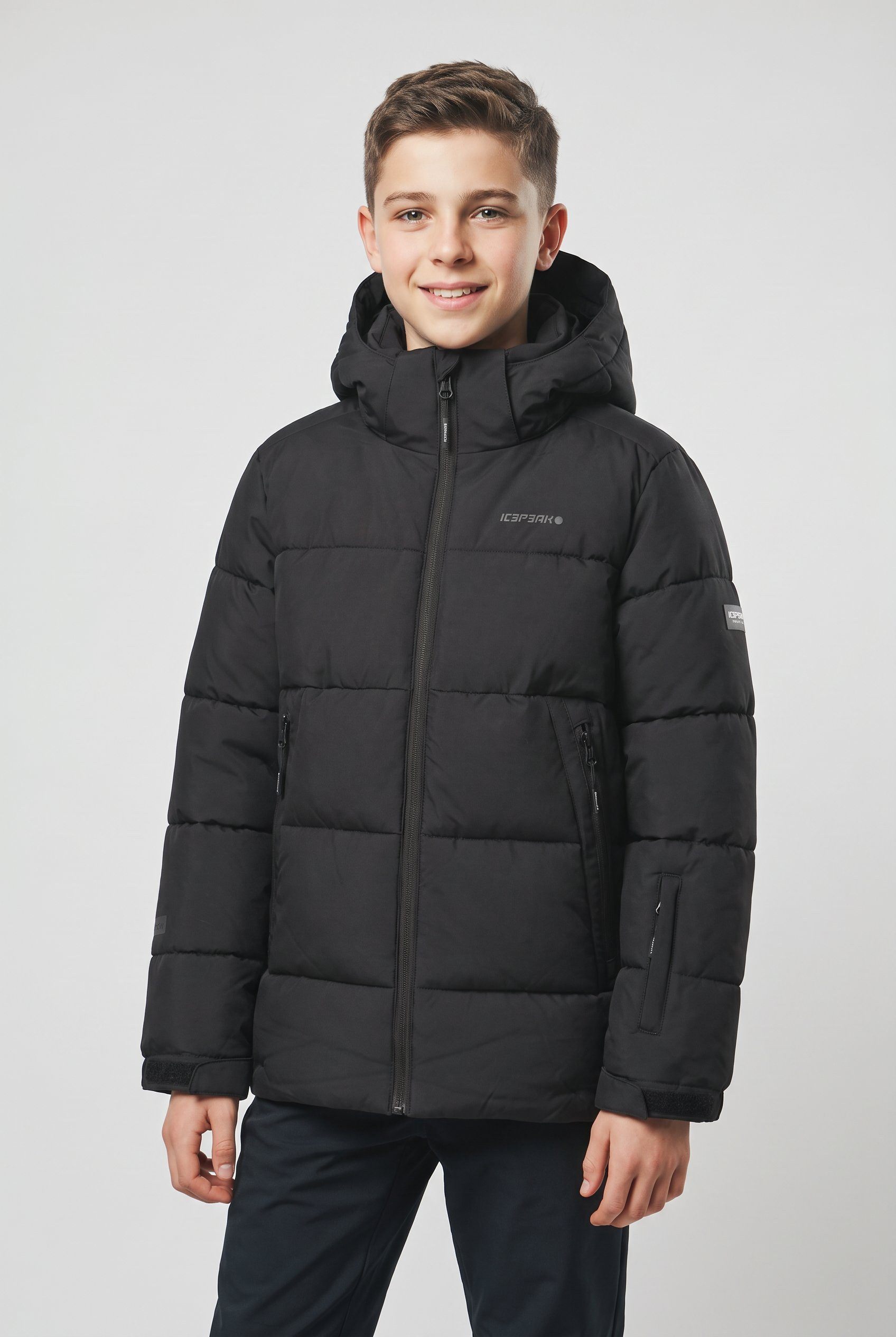 Icepeak Skijacke ICEPEAK LOUIN JR für Kinder und Jugendliche, wasserdicht, atmungsaktiv, windabweisend