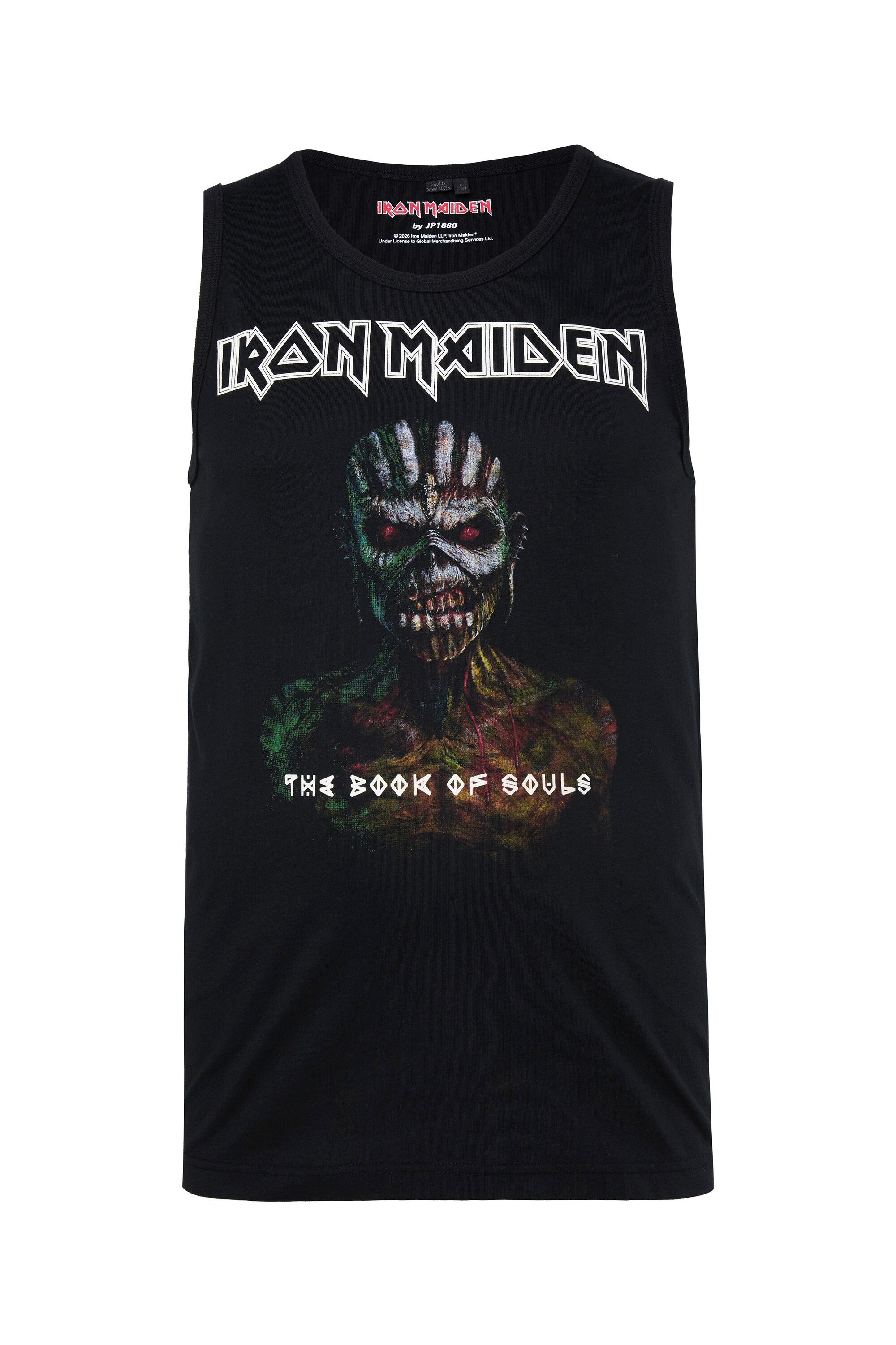 JP1880 T-Shirt Tanktop Bandshirt Iron Maiden bis 8 XL