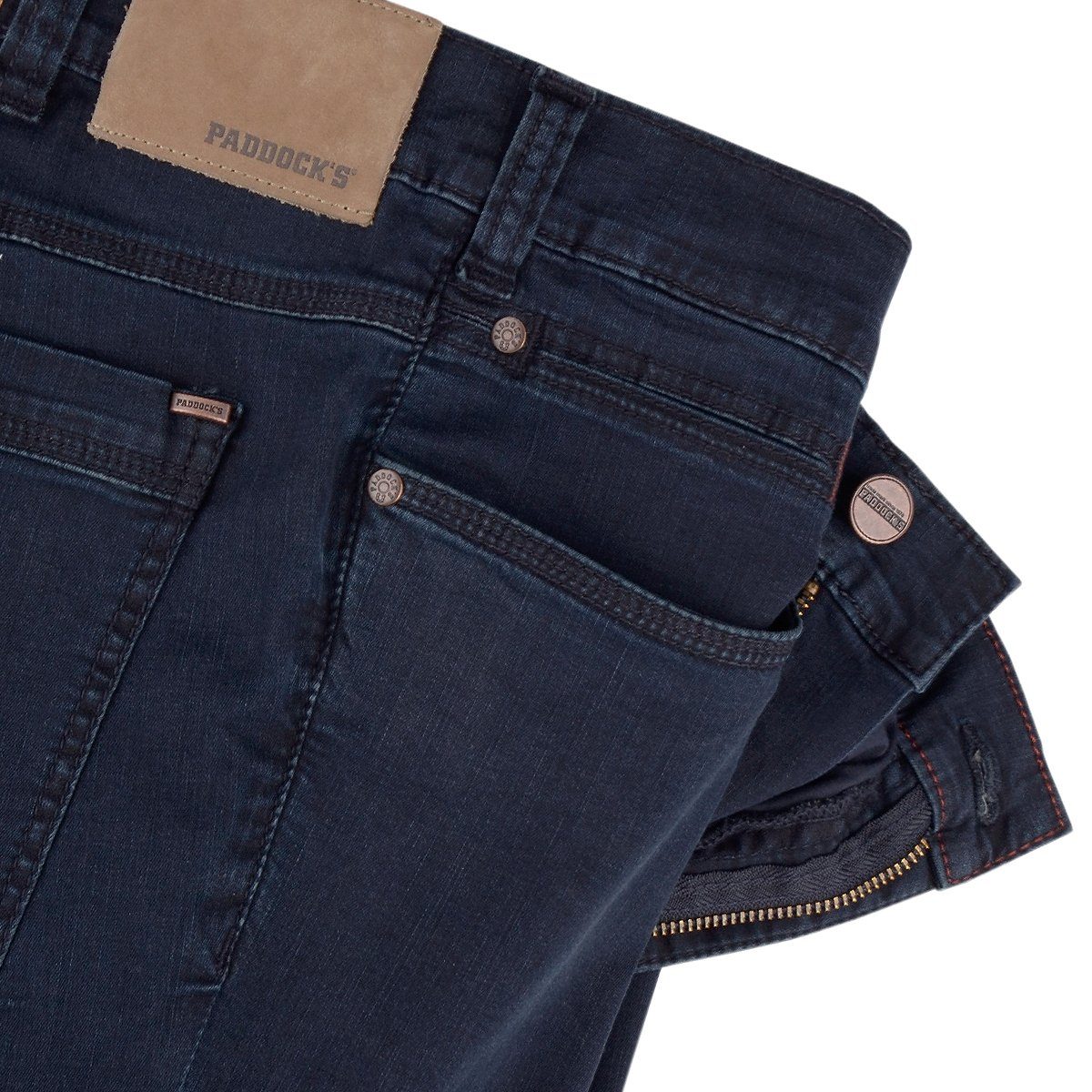 Übergröße Paddock's Ranger Paddock´s Stretchjeans dunkelblau Stretch-Jeans