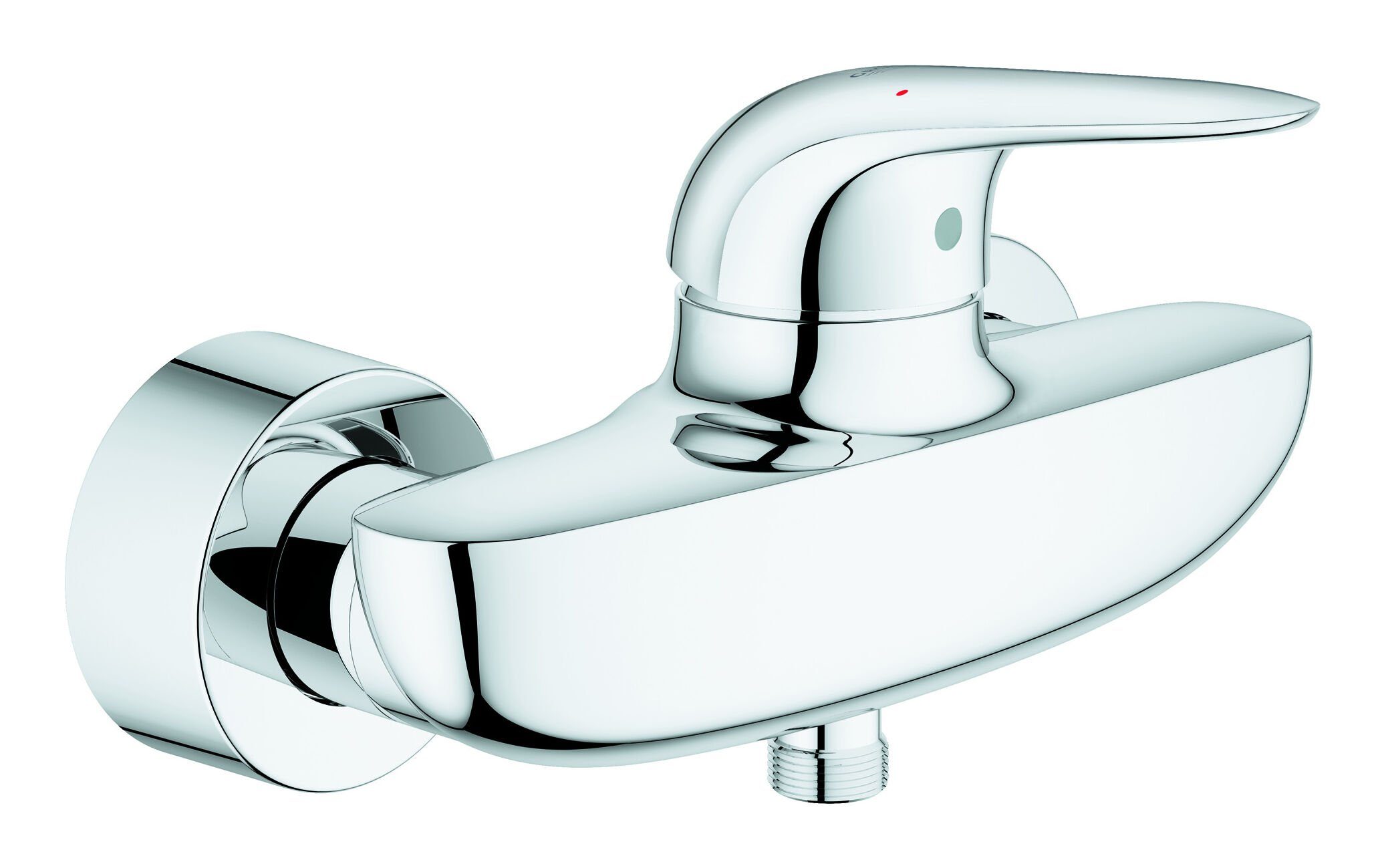 Grohe Duscharmatur Eurostyle Einhand-Brausebatterie geschlossener Hebel - Chrom