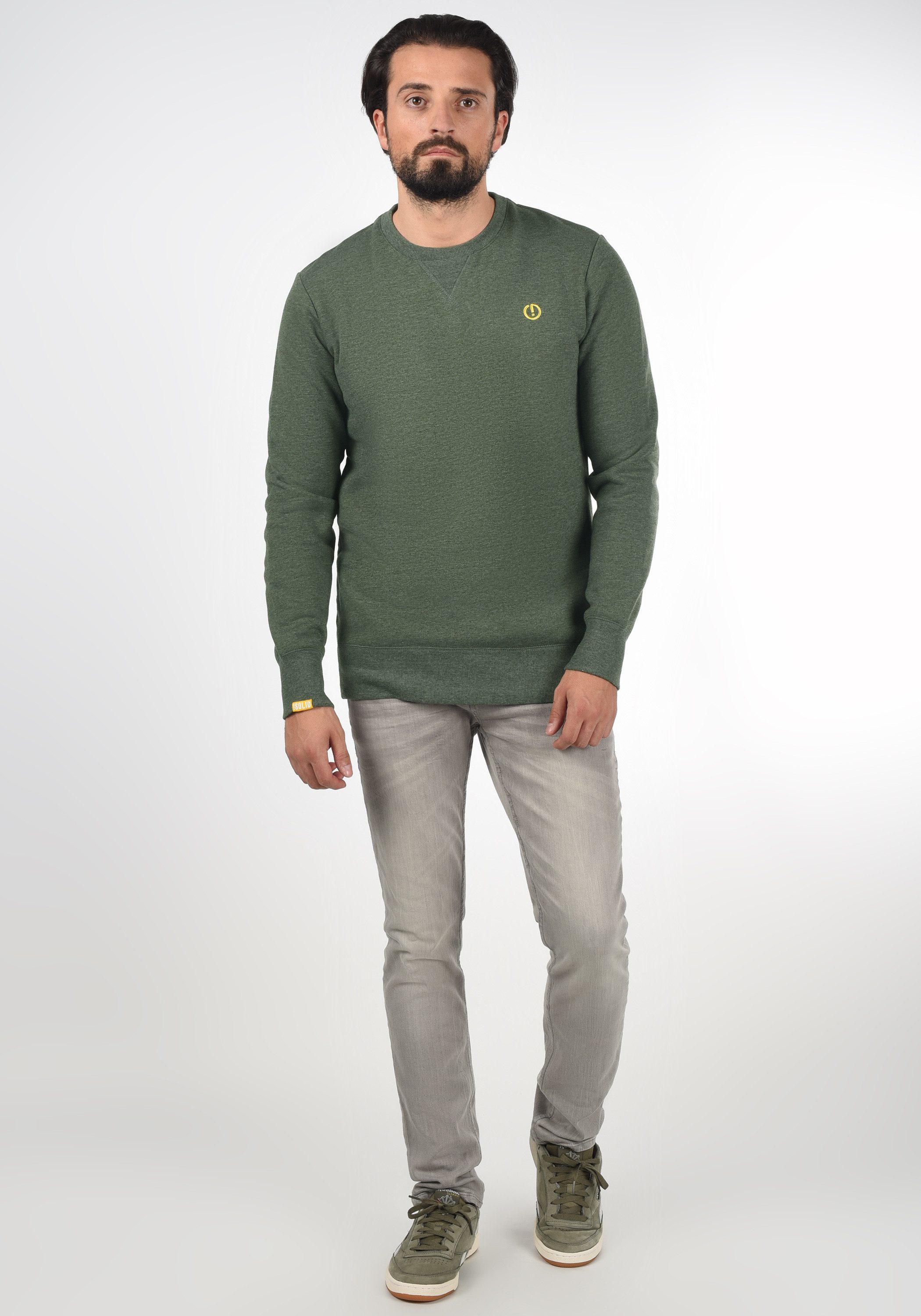 !Solid Sweatshirt SDBenn O-Neck Sweatpullover mit weicher Fleece-Innenseite