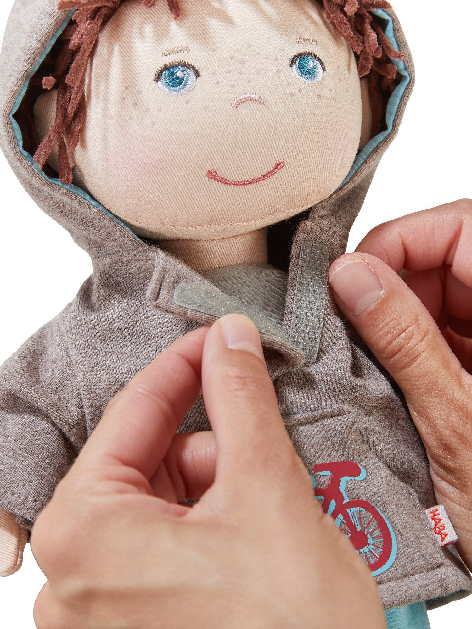 Haba Stoffpuppe Puppe Lian, 30 cm, unisex neutral