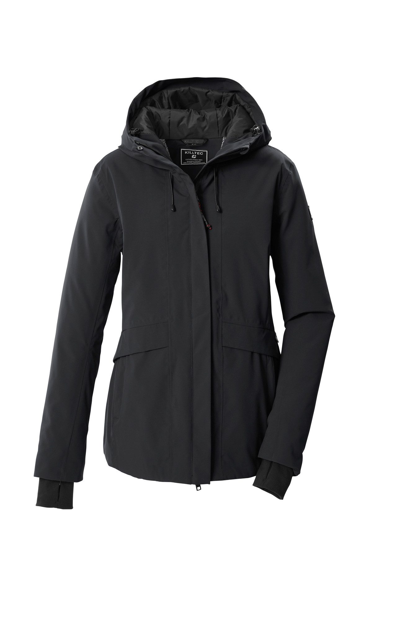 Killtec Funktionsjacke KOW 24 WMN JCKT wasserdicht, winddicht, atmungsaktiv, mit Kapuze – Bild 2 von 3