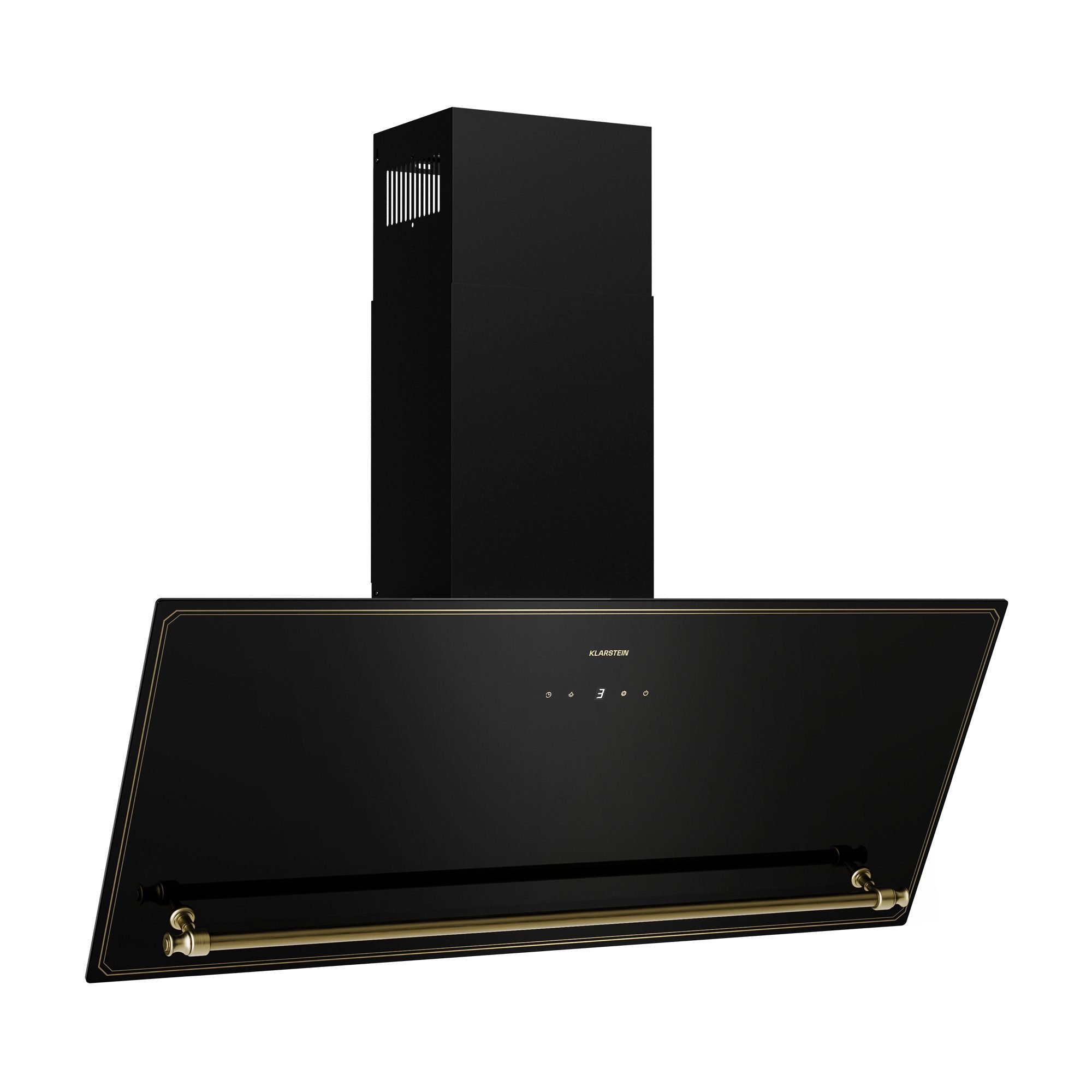 Klarstein Deckenhaube Victoria Victoria, kopffrei Dunstabzugshaube Umluft Abluft LED Touch 90cm