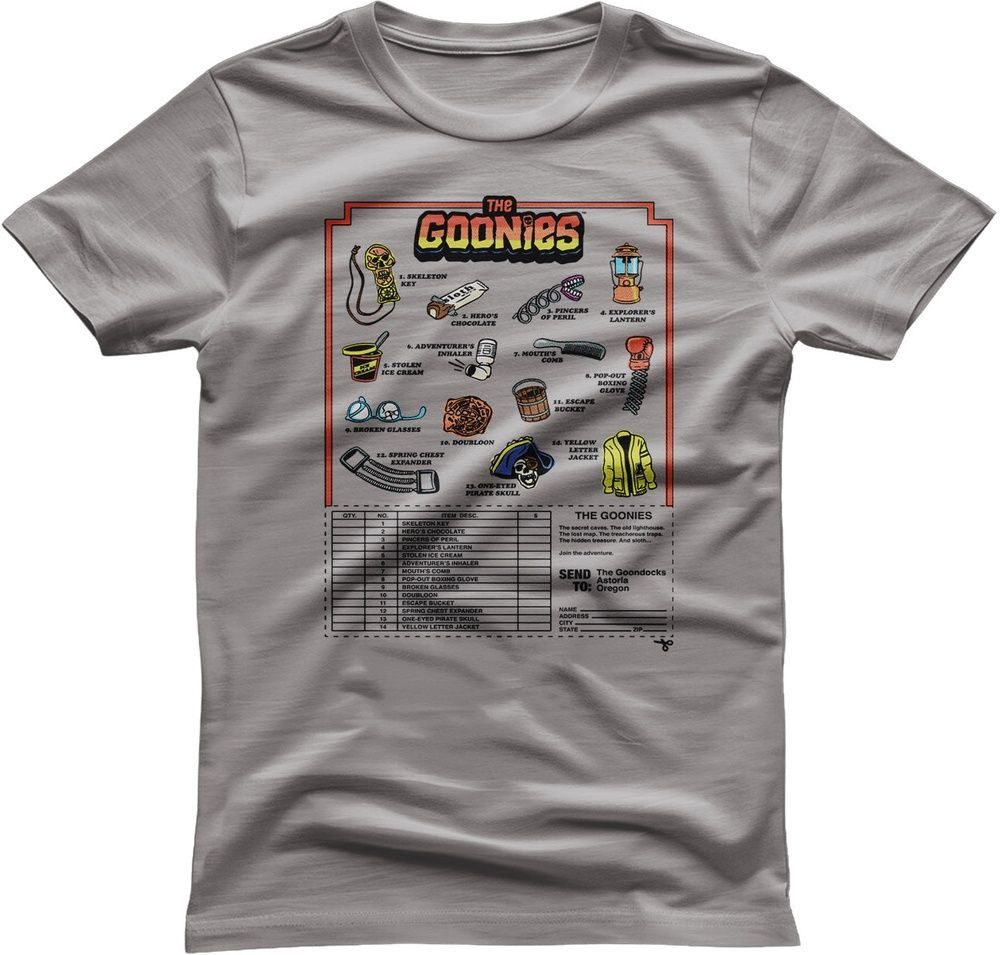 The Goonies T-Shirt The Goonies Accessories Mail Order T-Shirt