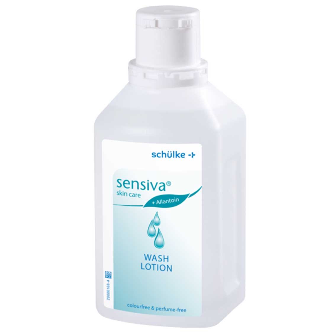 SCHÜLKE & MAYR GmbH Körperlotion Sensiva wash lotion - 1 L Einzelartikel, 1-tlg., pH-hautneutral, farbstoff- und parfümfrei, seifenfreie Waschlotion