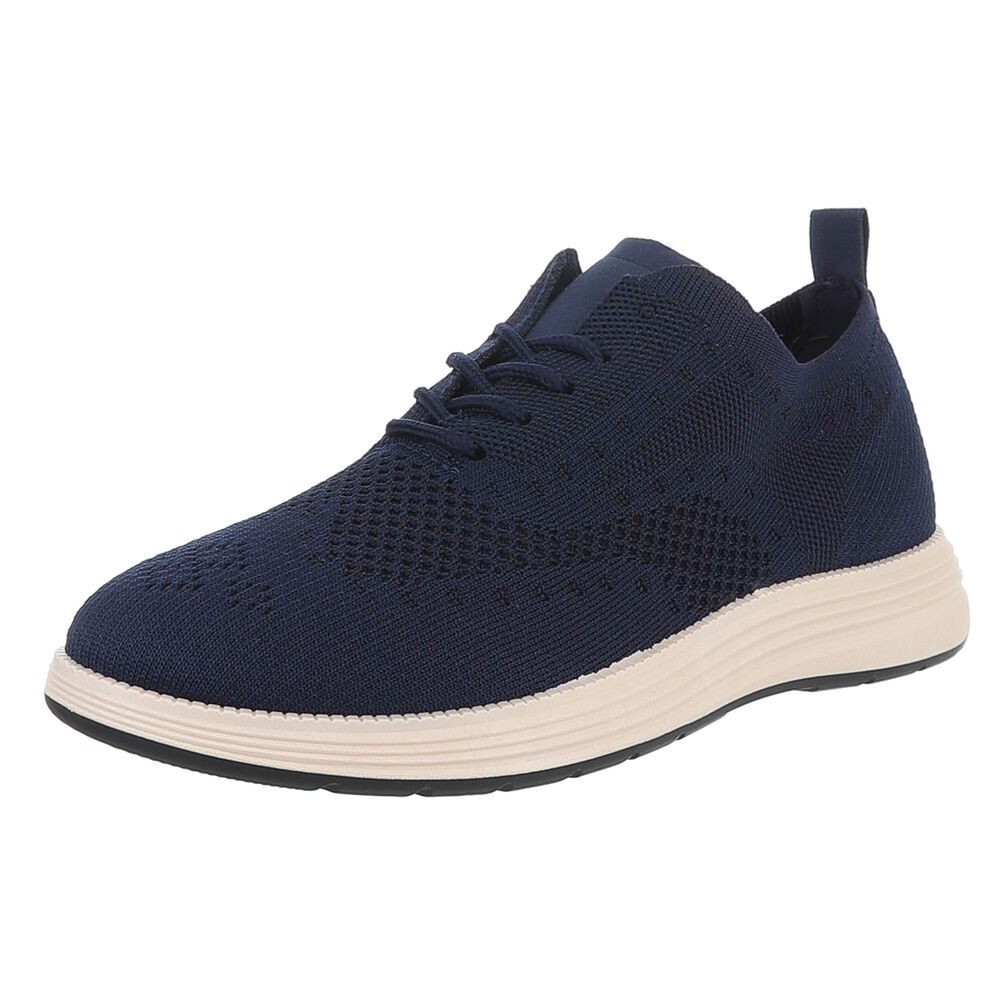 Coolwalk Atmungsaktiver Herrenschuh in Schwarz für Freizeit und Alltag Sneaker (89373367) Flach Sneakers in Dunkelblau