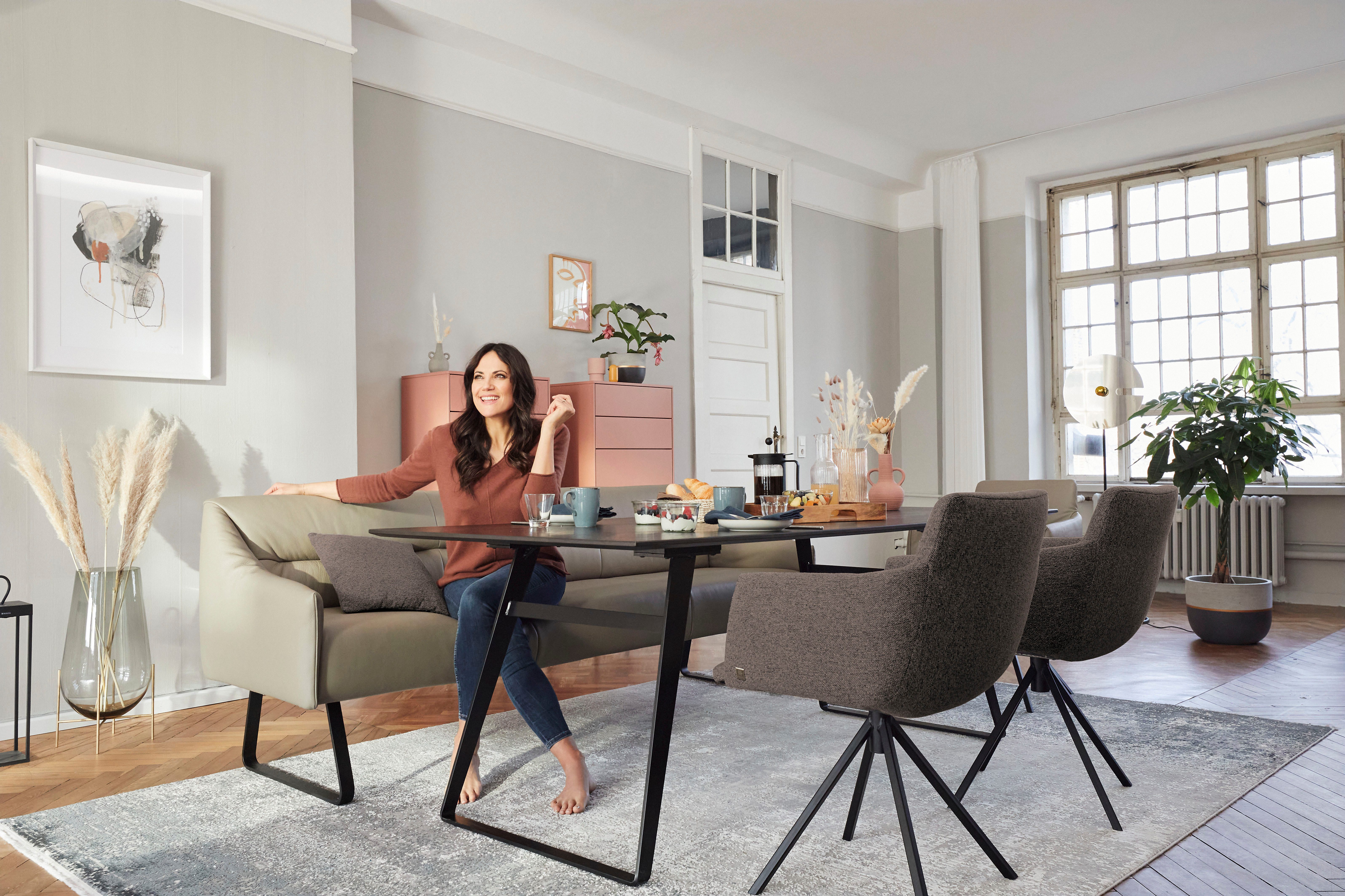 Musterring Polsterstuhl "JustB SP500" () 1 Stk.mit Armlehne, wahlweise mit günstig online kaufen