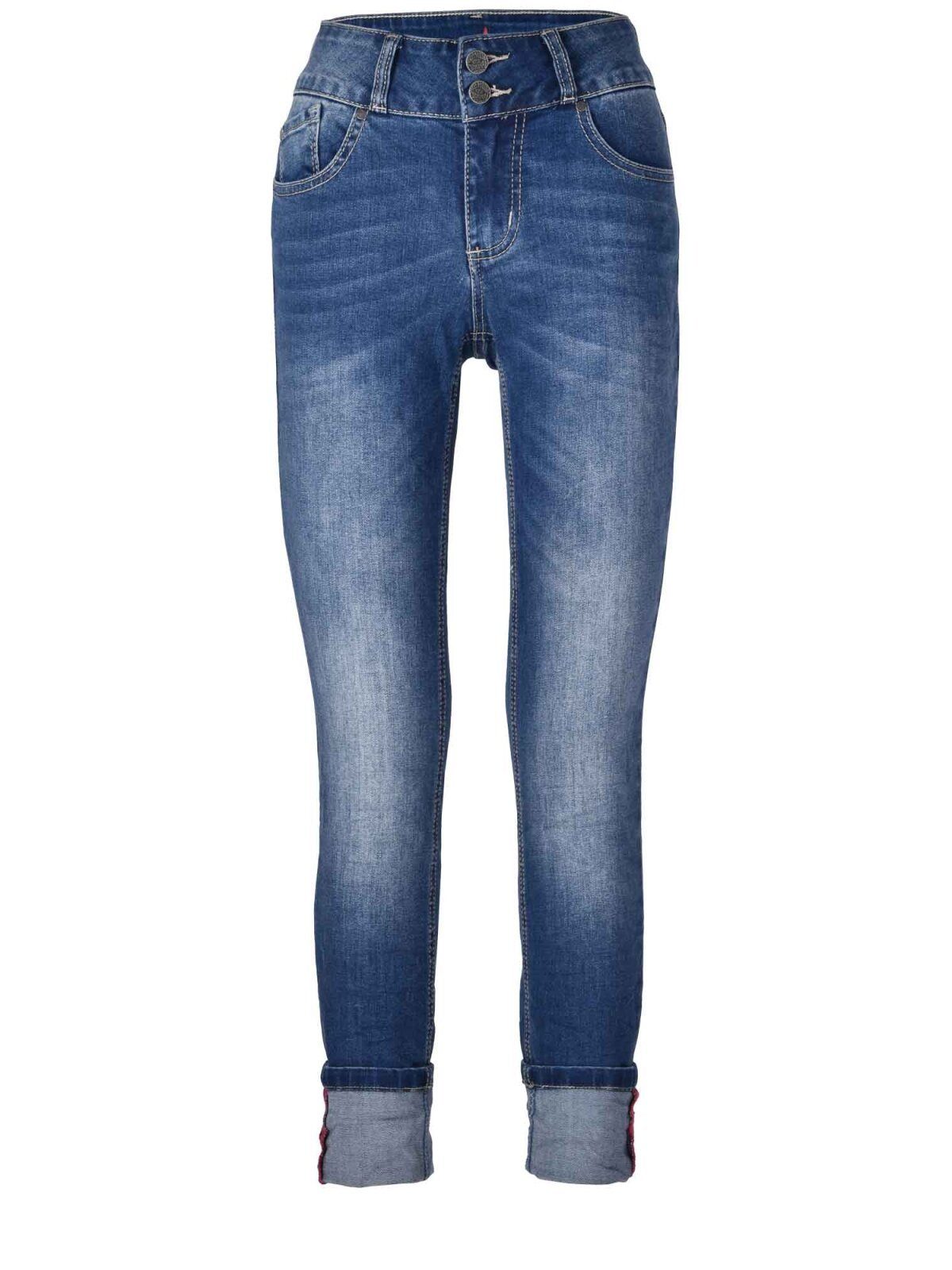 VISTA 300.9423 Buena TUMMYLESS blue - Stretch-Jeans Stretc Vista wanderlust BUENA 7/8 B5658 2301