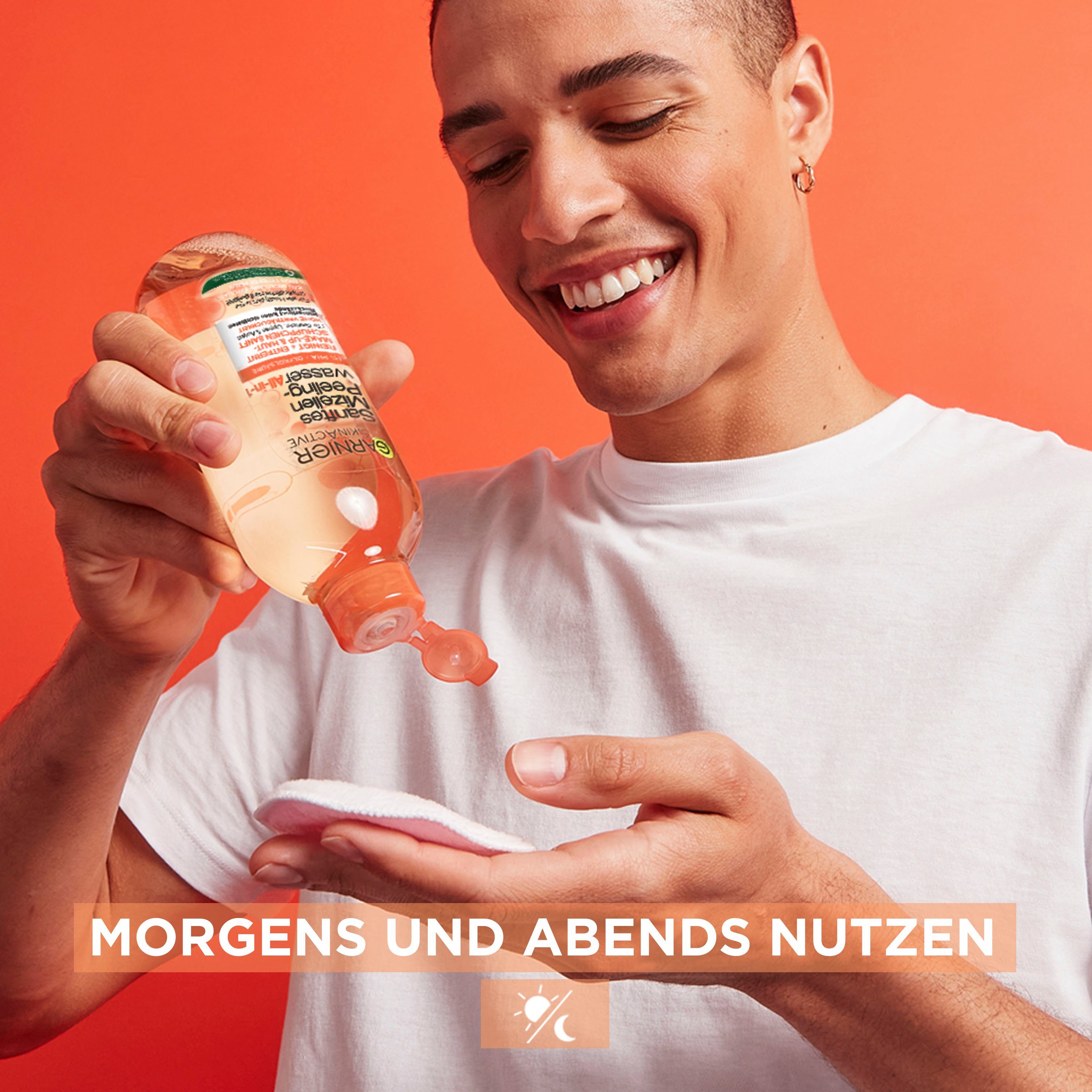 Garnier Sanftes Peelingwasser Mizellen Gesichtspflege GARNIER