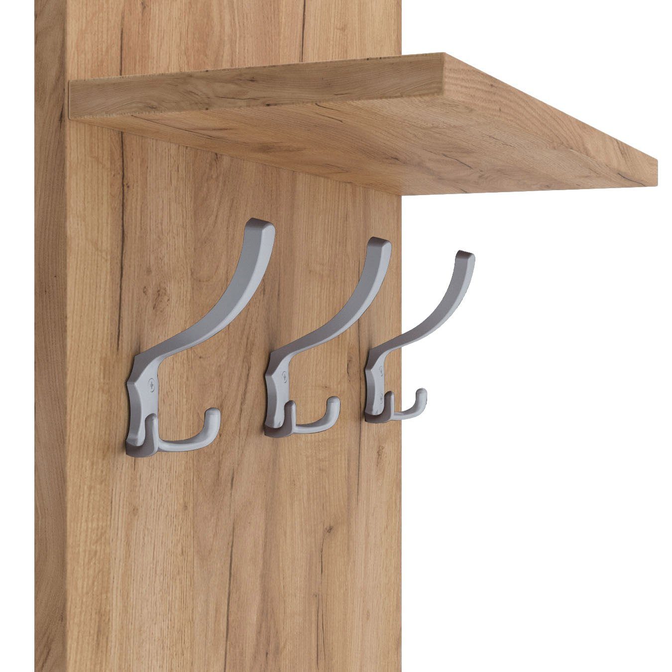 AKKE Garderobenhalter, MIDI Garderobe Aluminium Haken günstig online kaufen