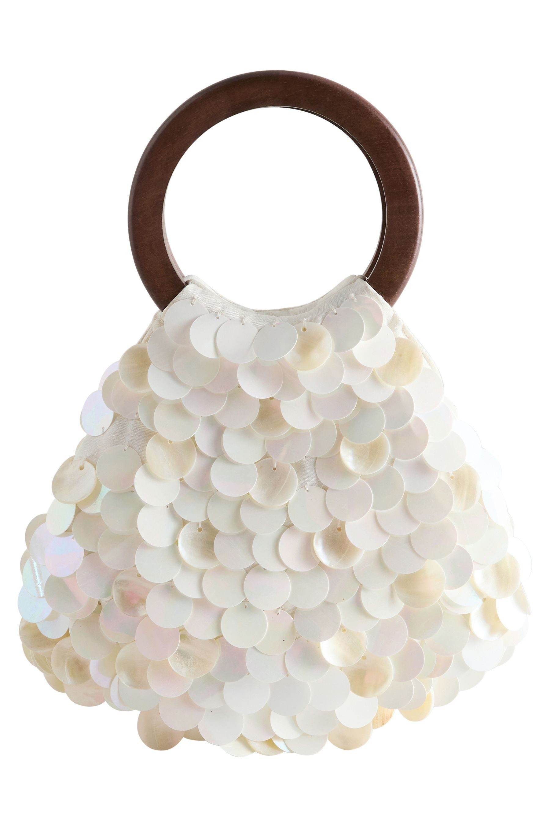 Next Clutch Handtasche in Muschel-Optik (1-tlg)