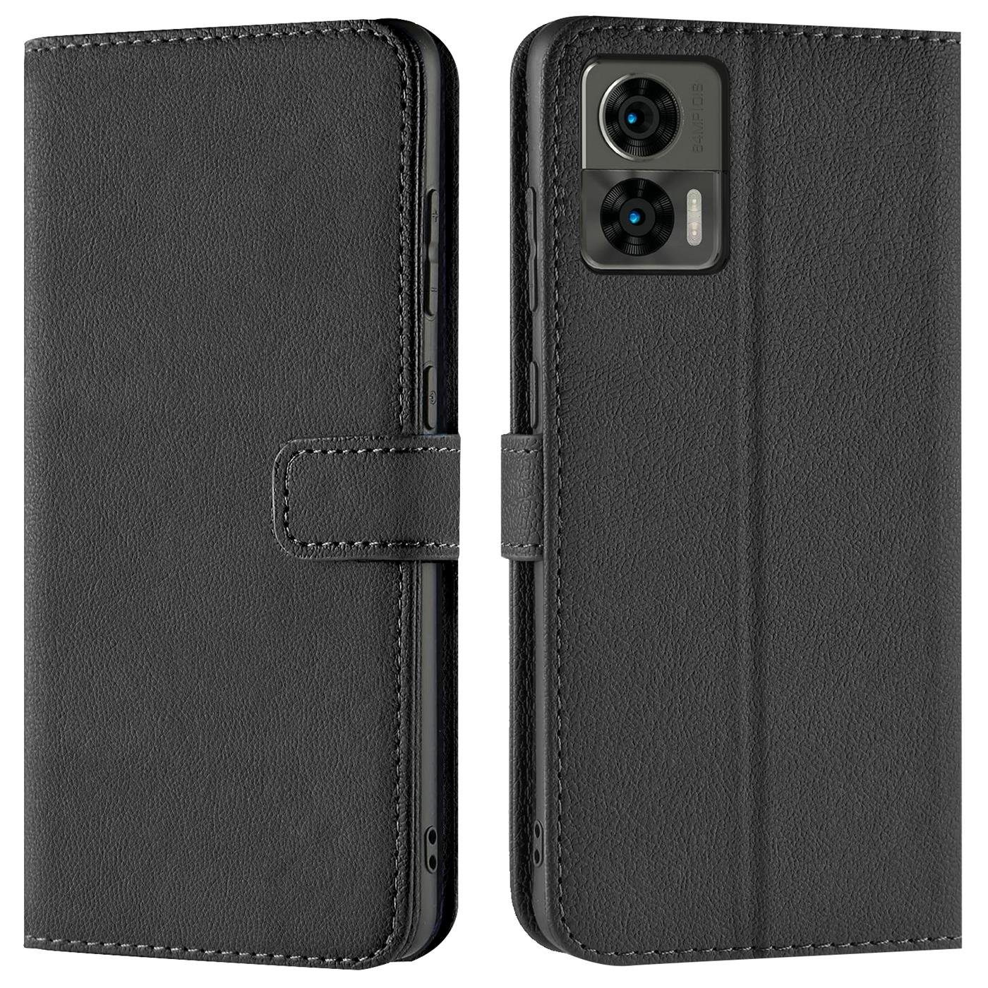CoolGadget Handyhülle Book Case Handy Tasche für Motorola Edge 30 Neo 6,3 Zoll, Hülle Klapphülle Flip Cover für Motorola Edge 30 Neo Schutzhülle