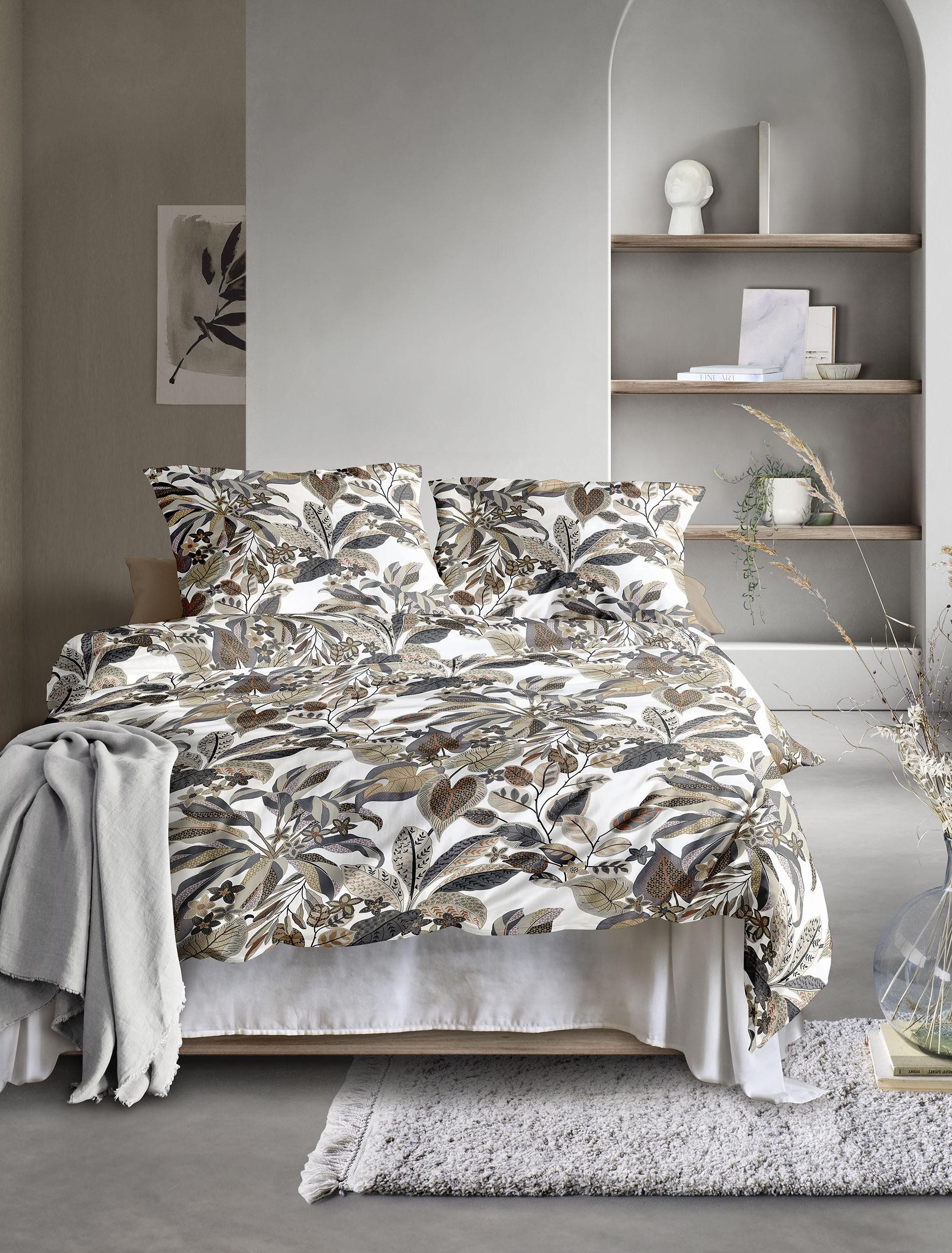 Irisette Bettwäsche Wave 8528, Mako-Satin, 2 teilig, anschmiegsam und atmun günstig online kaufen