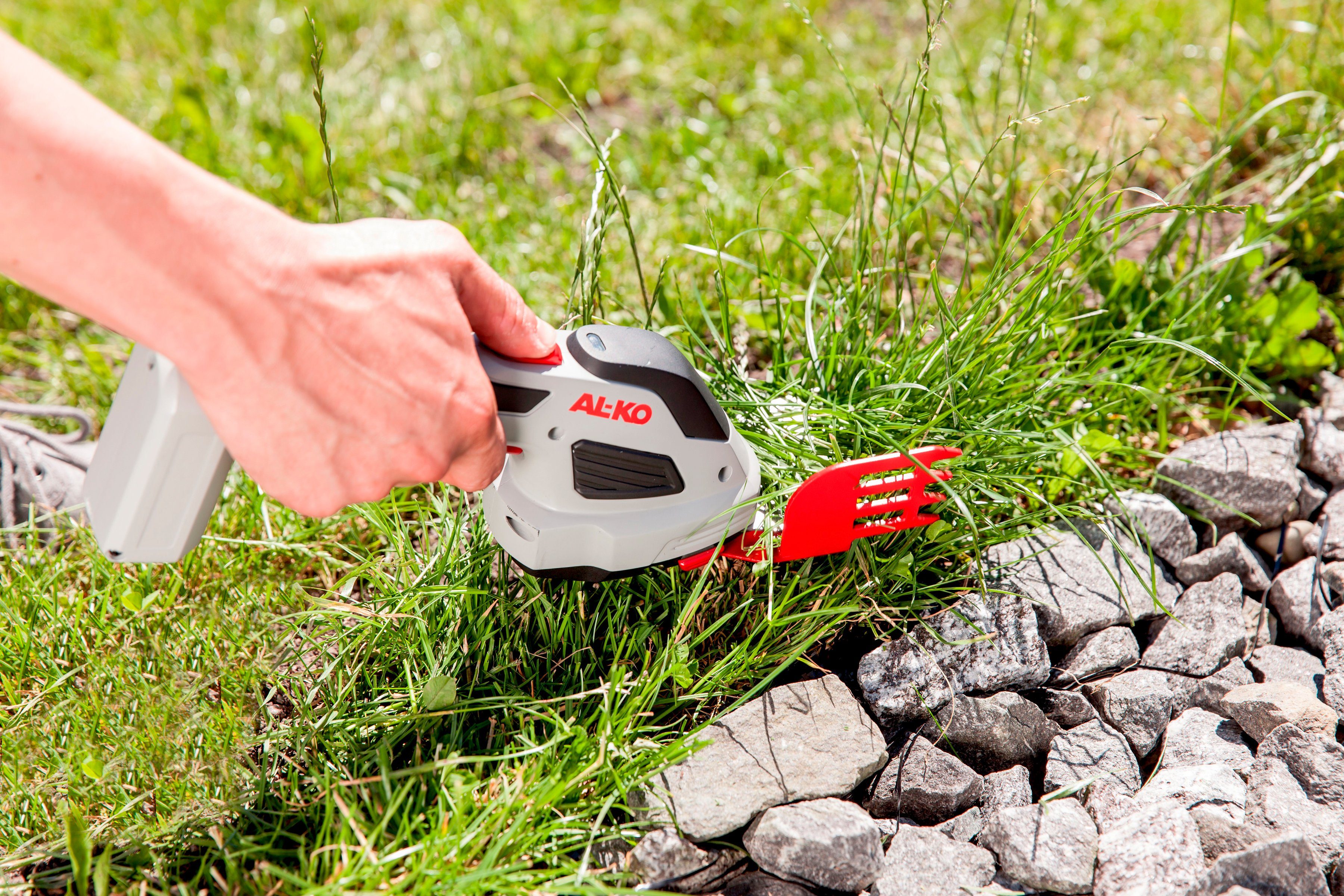 AL-KO Akku-Gras- und Strauchscherenset GS 7,2 LI, (Set), 8/16 cm Arbeitsbreite, mit Akku und Ladegerät