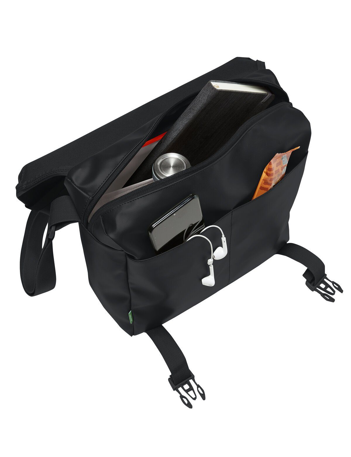 VAUDE Freizeittasche Mineo Messenger 9 (1-tlg), robuster und großräumiger Messenger