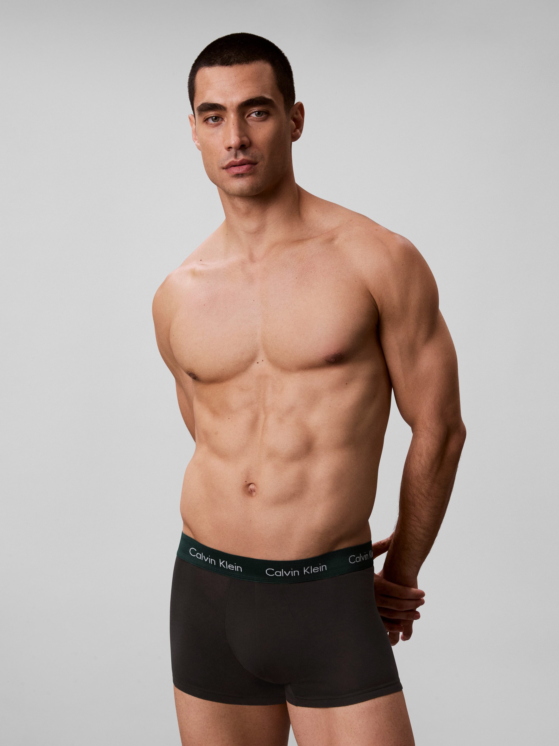 Calvin Klein Underwear Trunk LOW RISE TRUNK 5PK (Packung, 5er-Pack) mit Logo-Elastikbund (5 Stück) – Bild 2 von 5